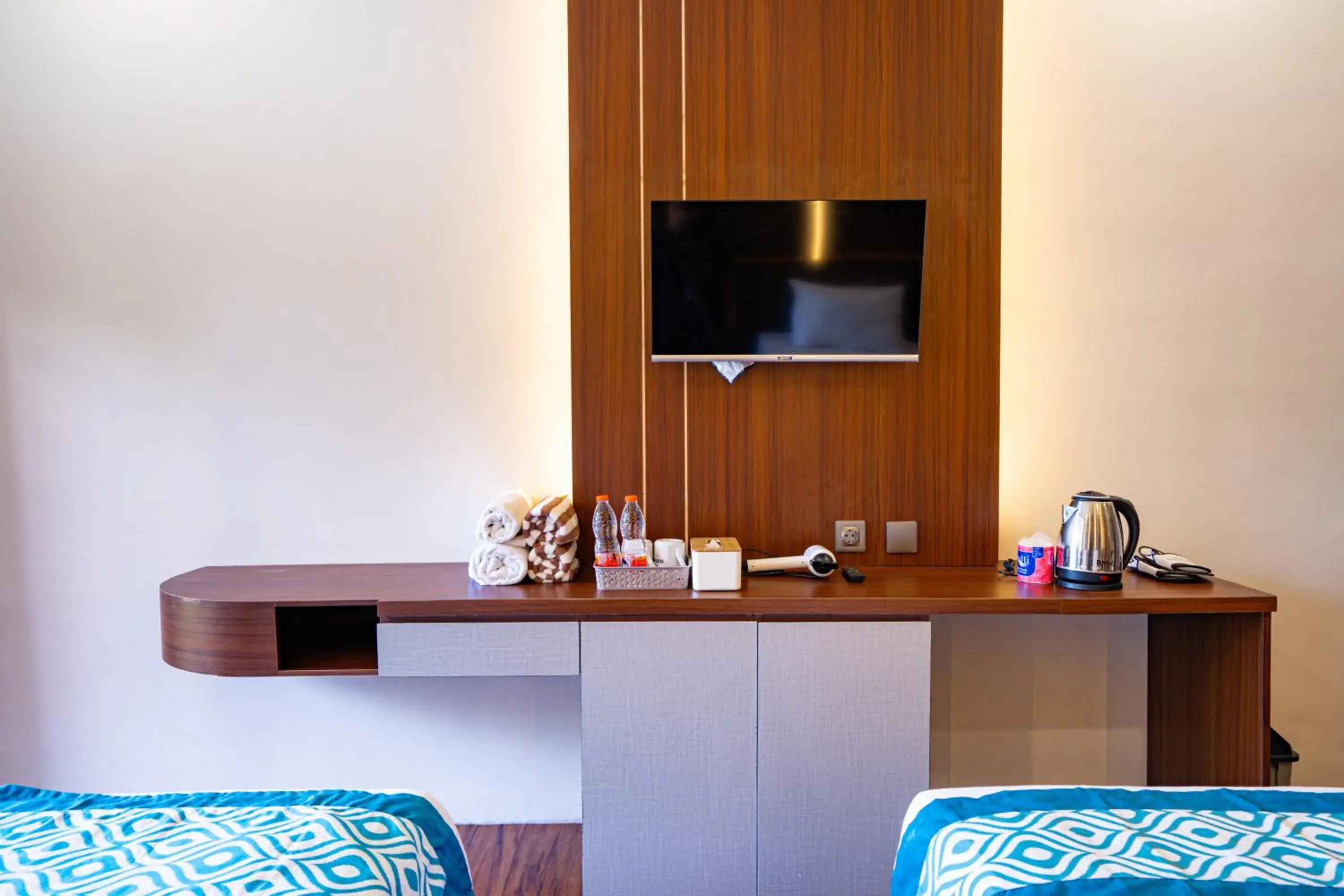 Deluxe Twin Room in Nirvana Hotel Resort Tetebatu Deluxe Twin Room in Nirvana Hotel Resort Tetebatu