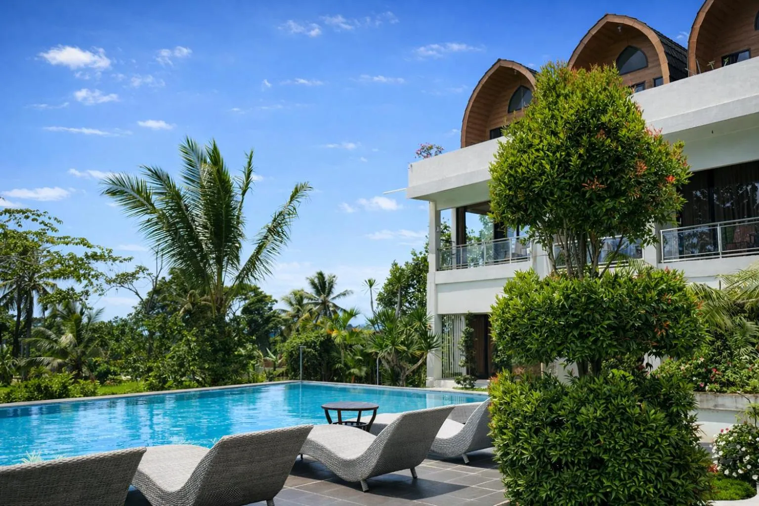 Property building in Nirvana Hotel Resort Tetebatu