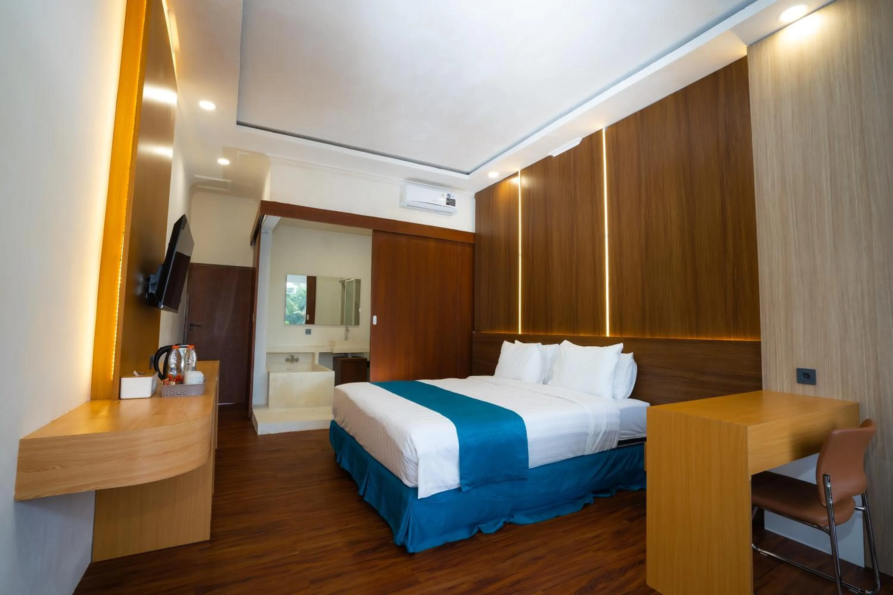 Photo of the whole room, Bed in Nirvana Hotel Resort Tetebatu