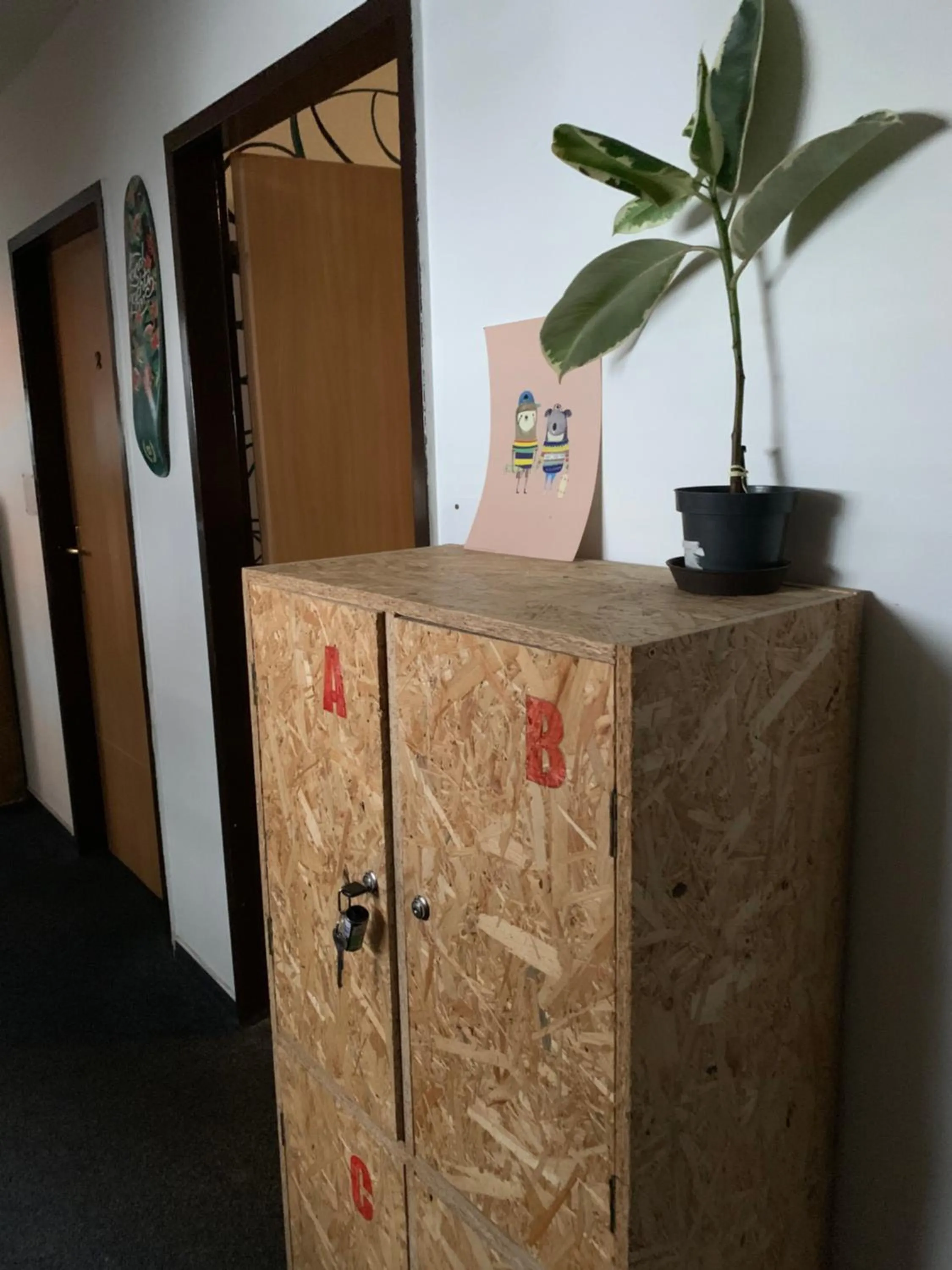 wardrobe in Hostel John Galt