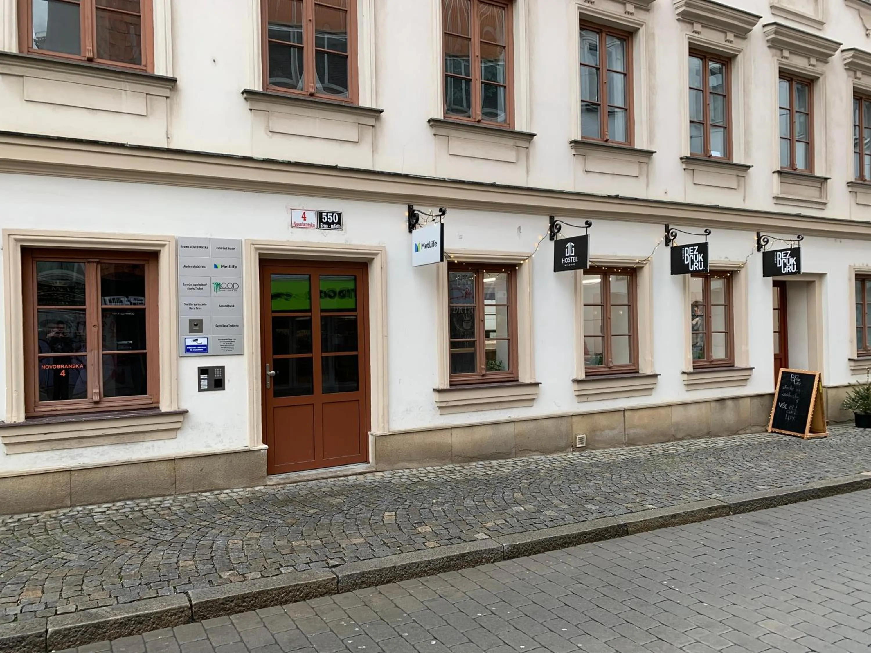 Facade/entrance in Hostel John Galt