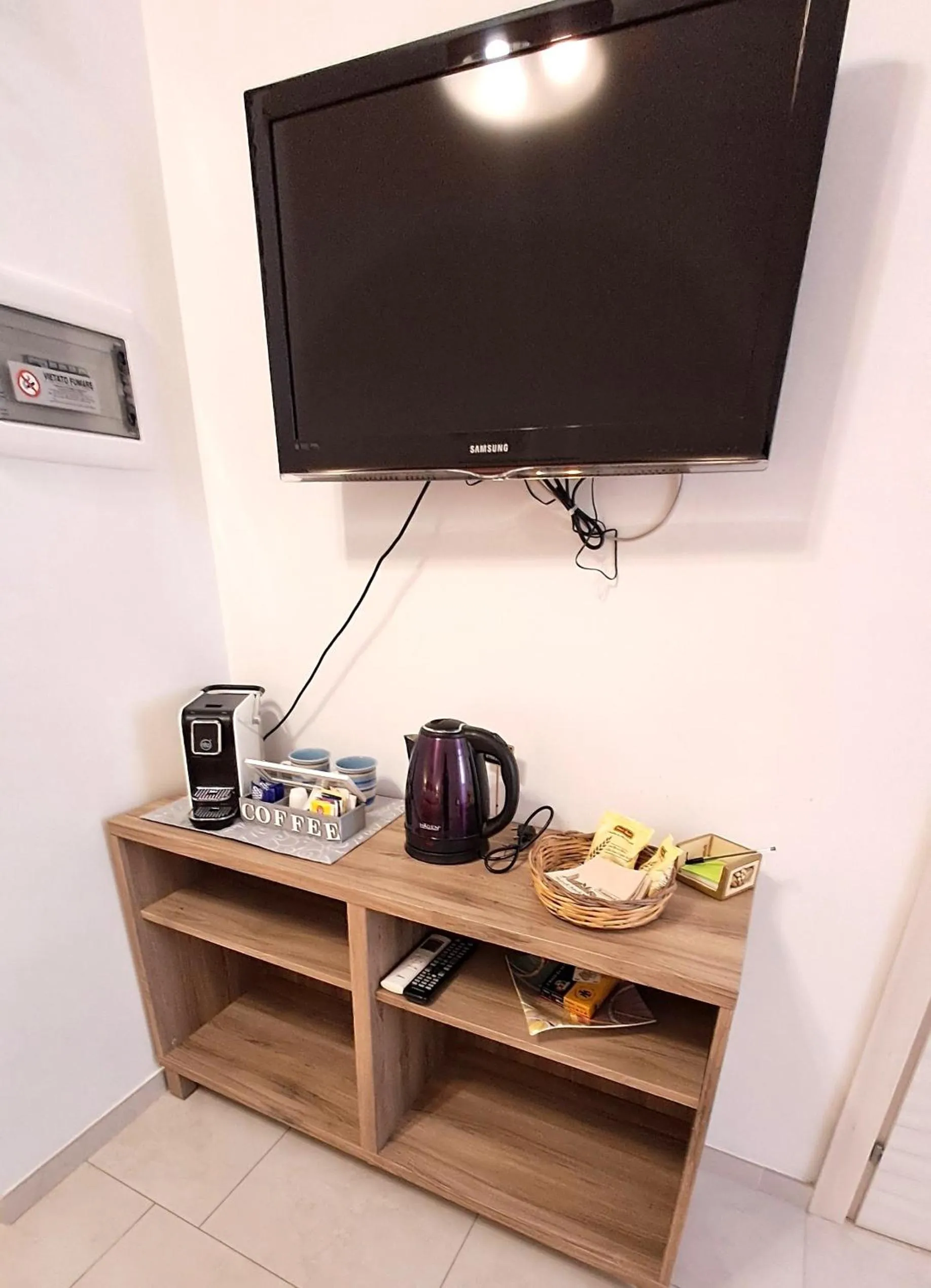 TV and multimedia in Il Vicolo b&b