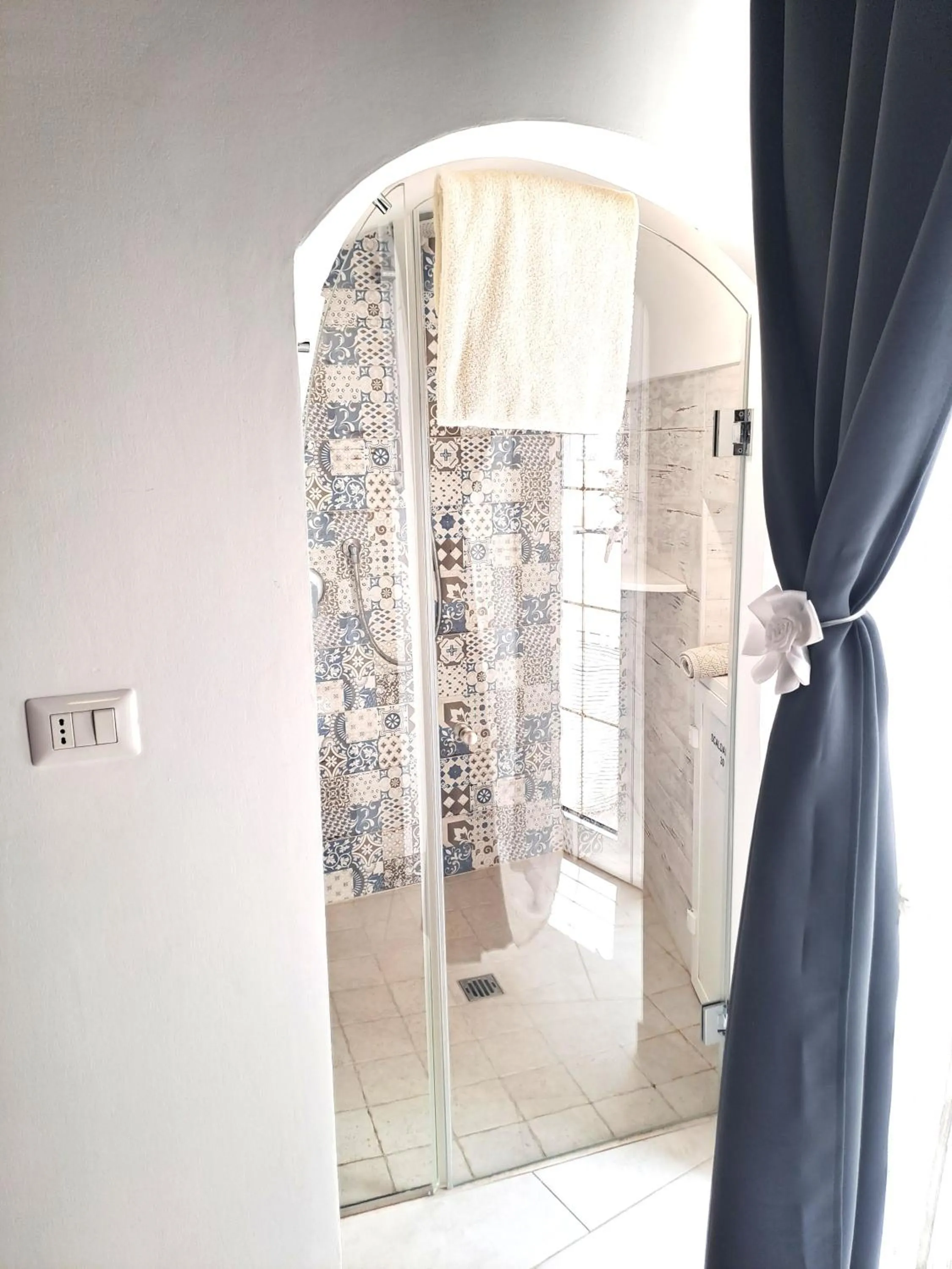 Shower in Il Vicolo b&b