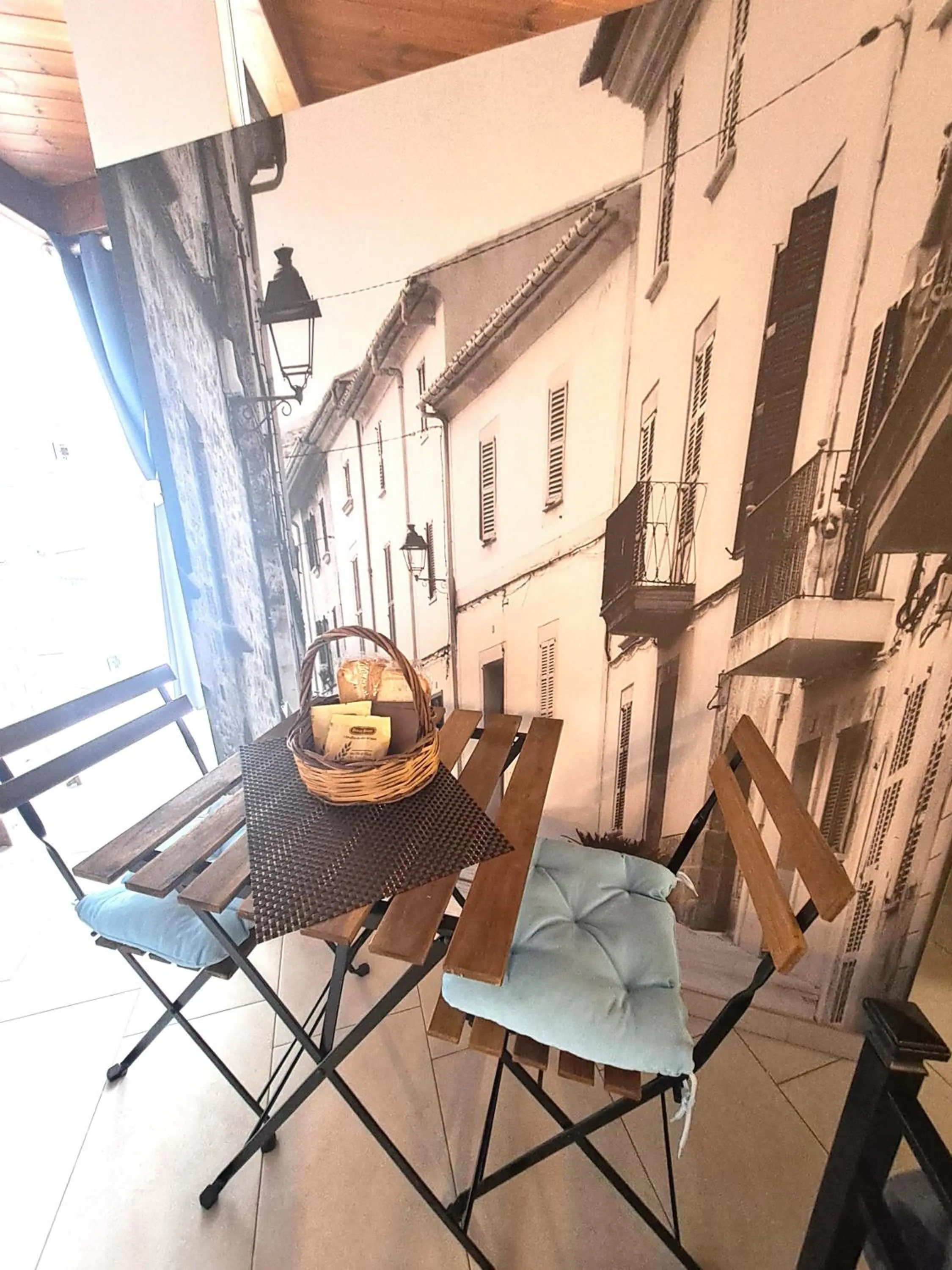 Dining area in Il Vicolo b&b