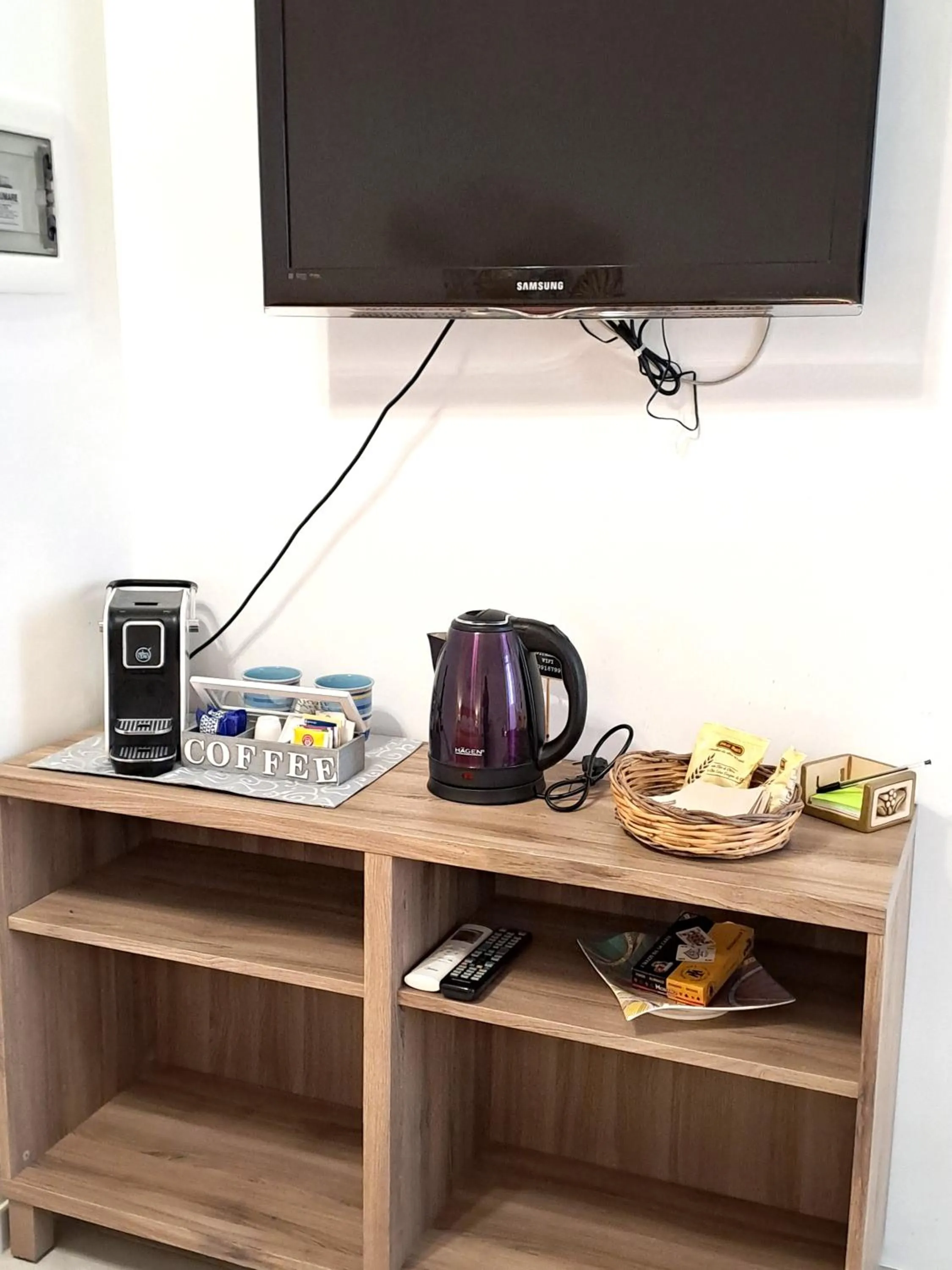 Coffee/tea facilities in Il Vicolo b&b