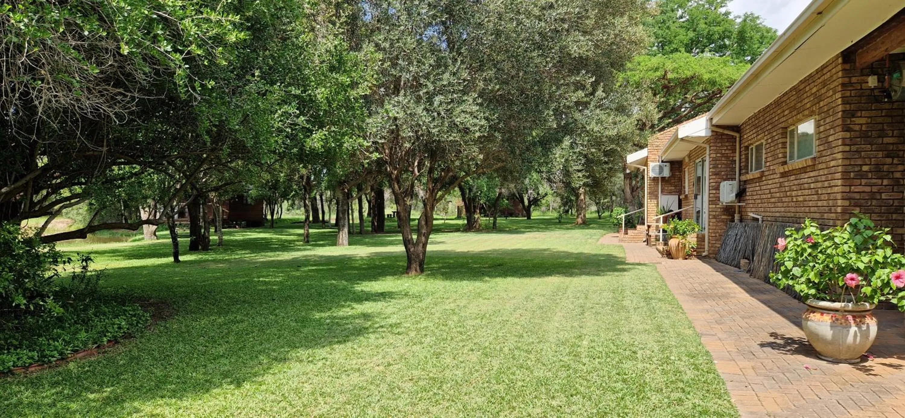 Garden in Tamboti Bush Lodge