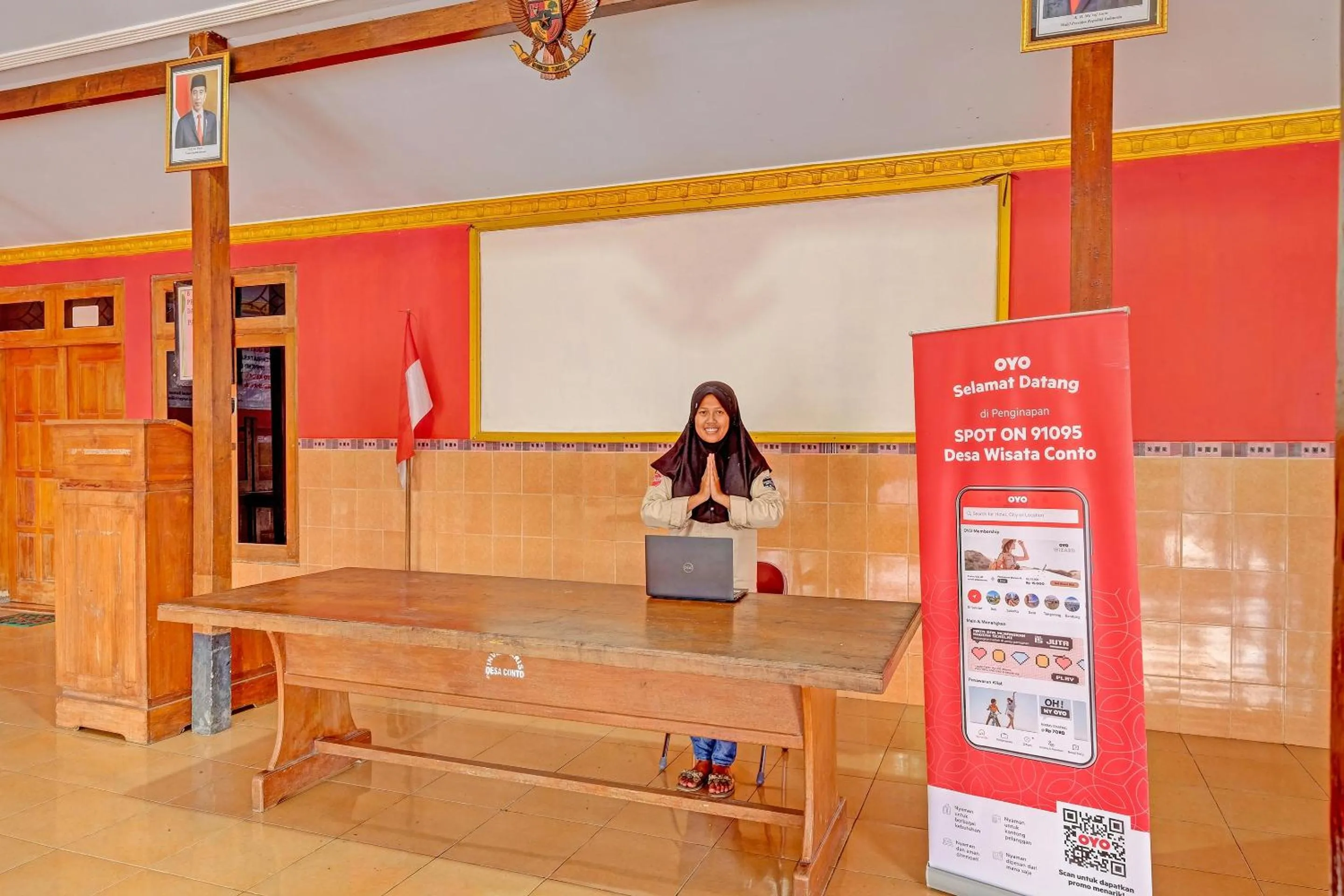 Lobby or reception in OYO Homes 91095 Desa Wisata Conto