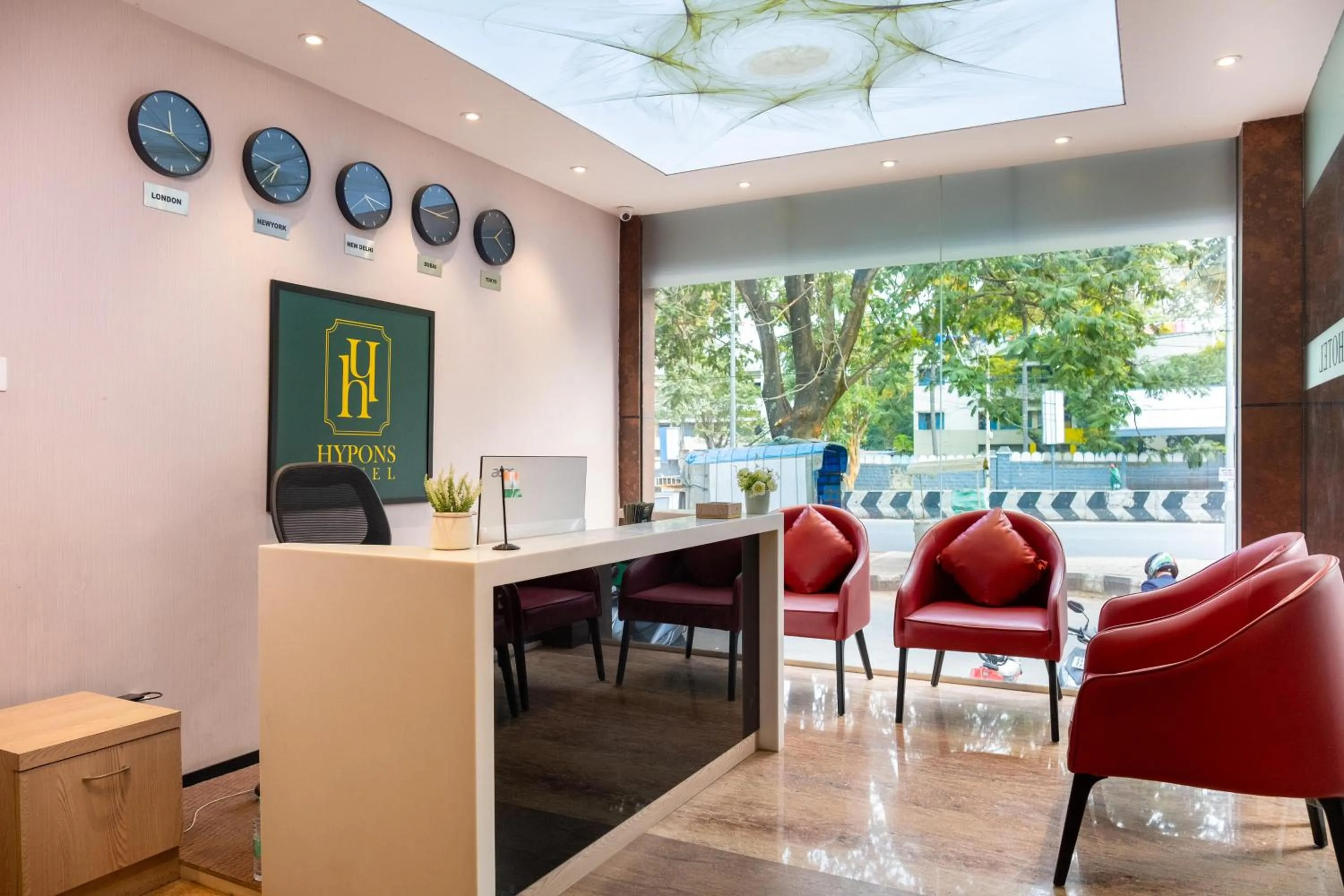 Lobby or reception in Hypons Hotel