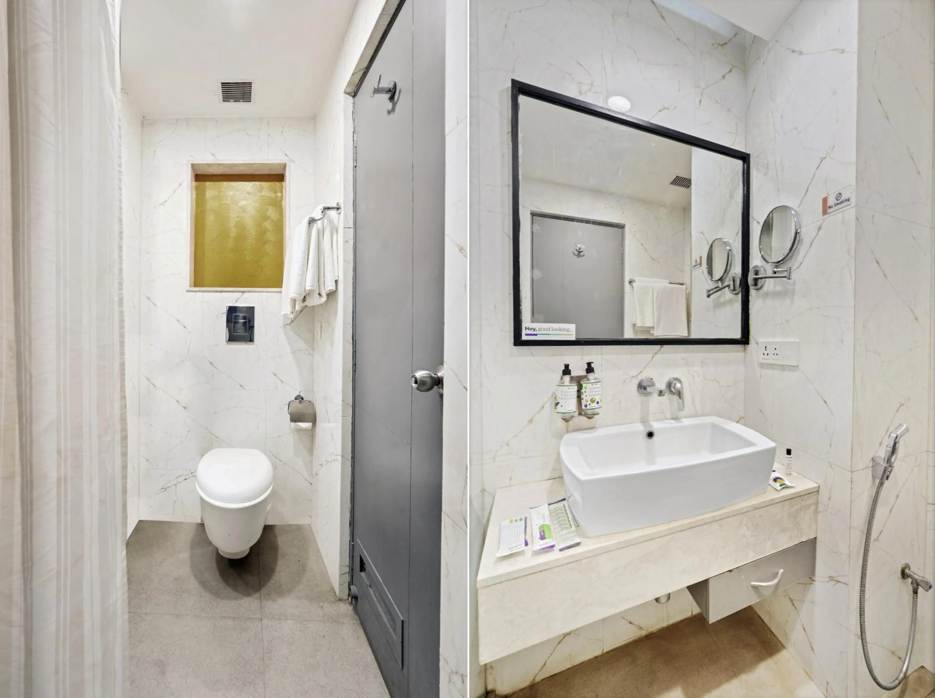 Bathroom in Treebo Jagadish Hotel, Jayanagar