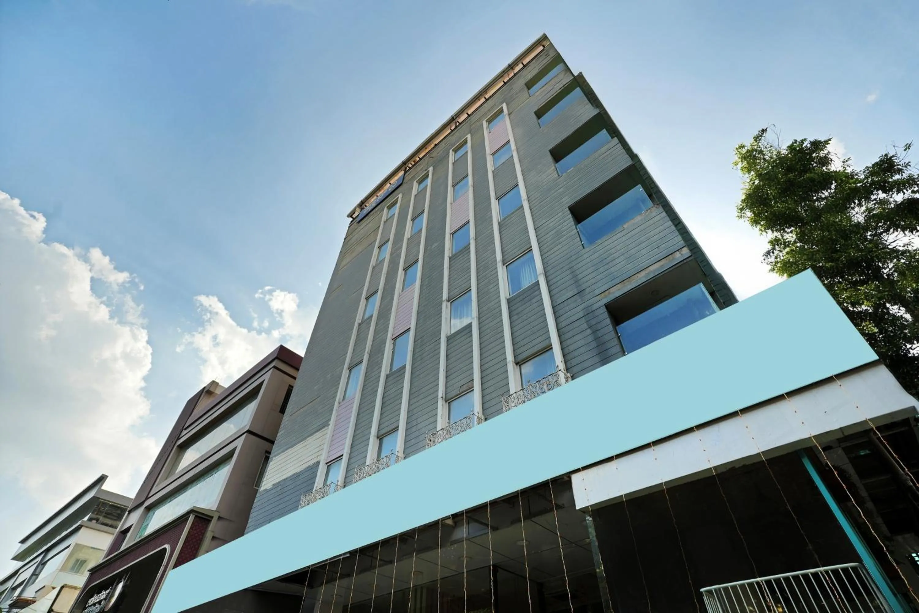 Property building in Treebo Jagadish Hotel, Jayanagar
