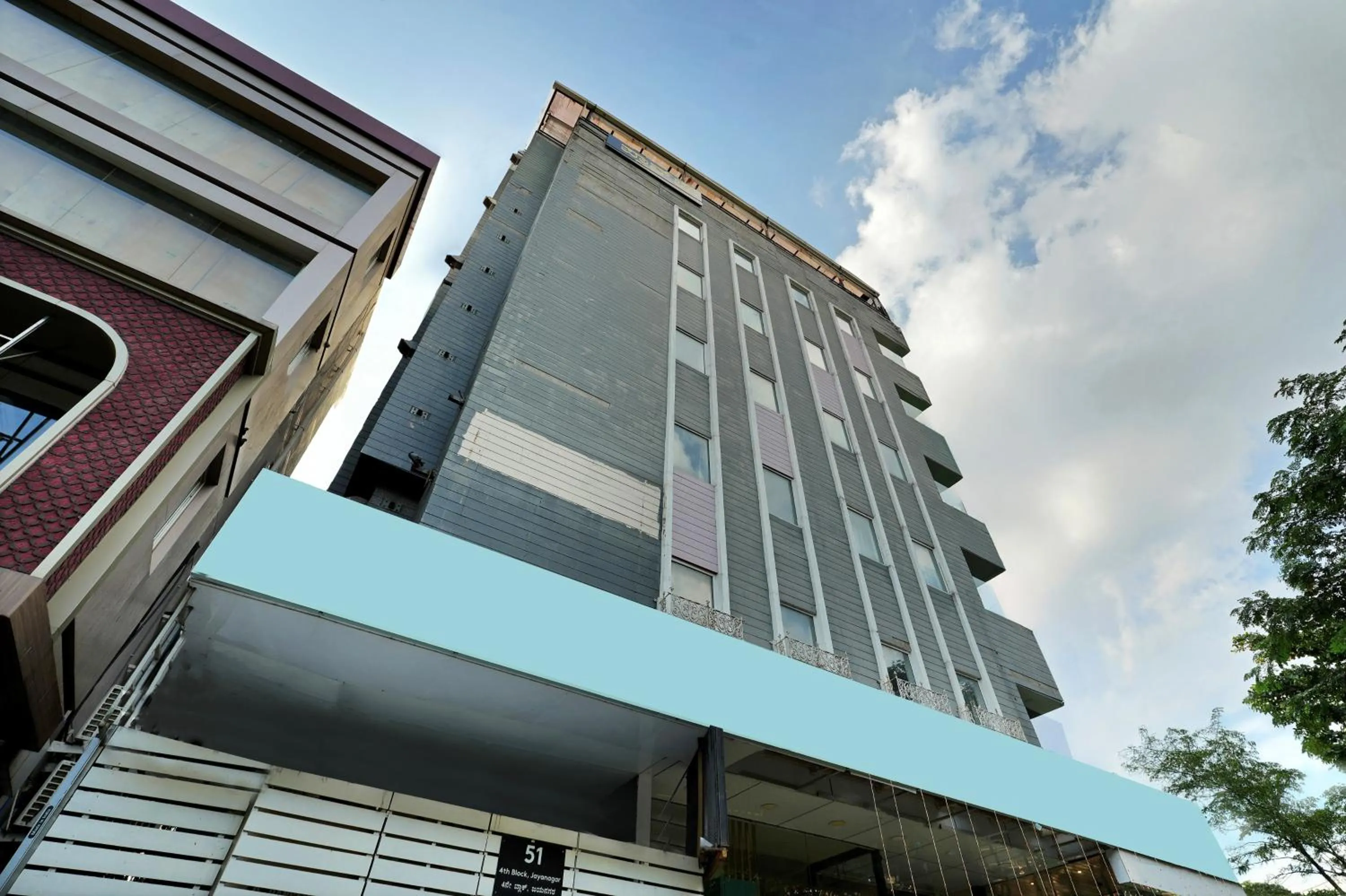 Property building in Treebo Jagadish Hotel, Jayanagar
