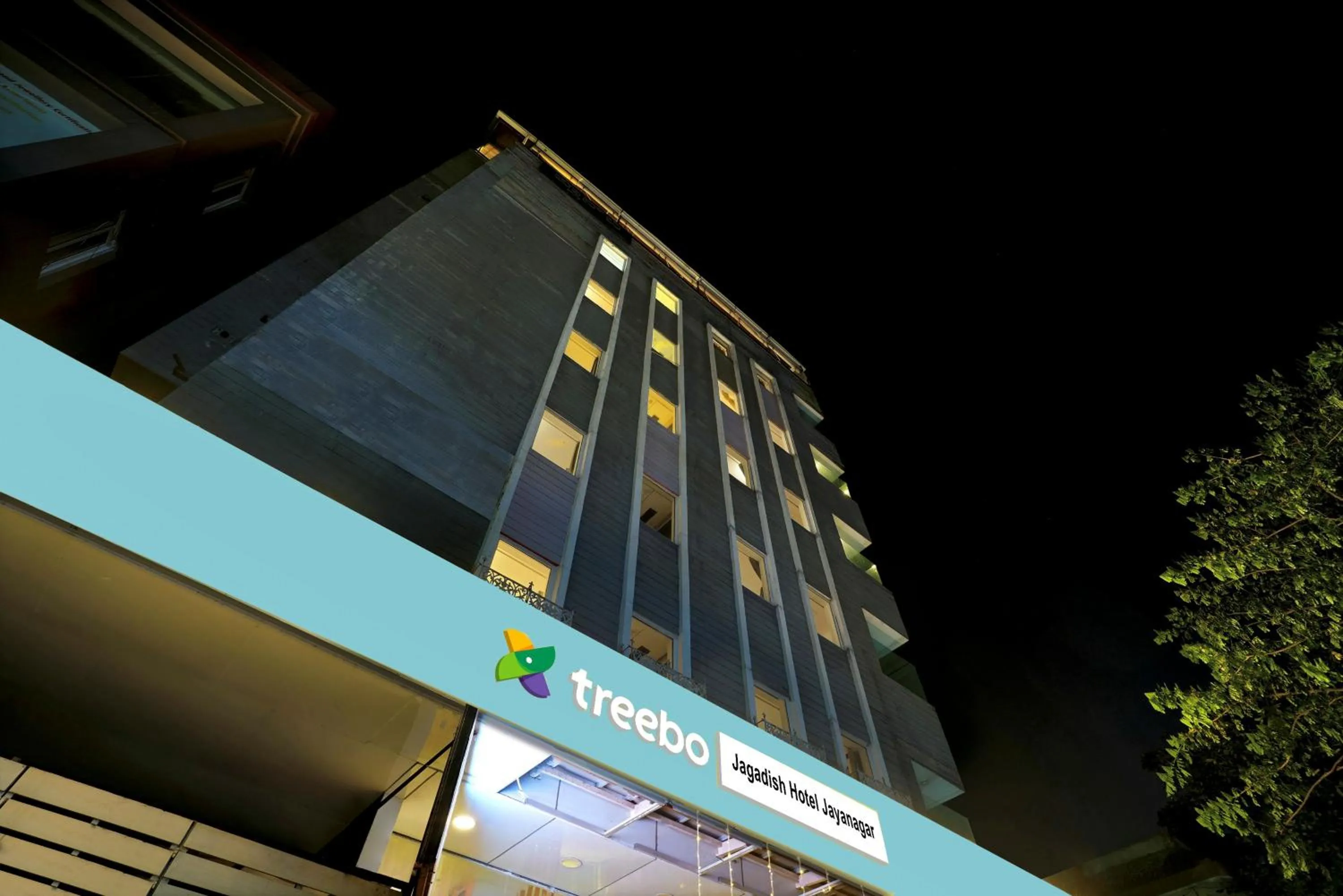 Property building in Treebo Jagadish Hotel, Jayanagar