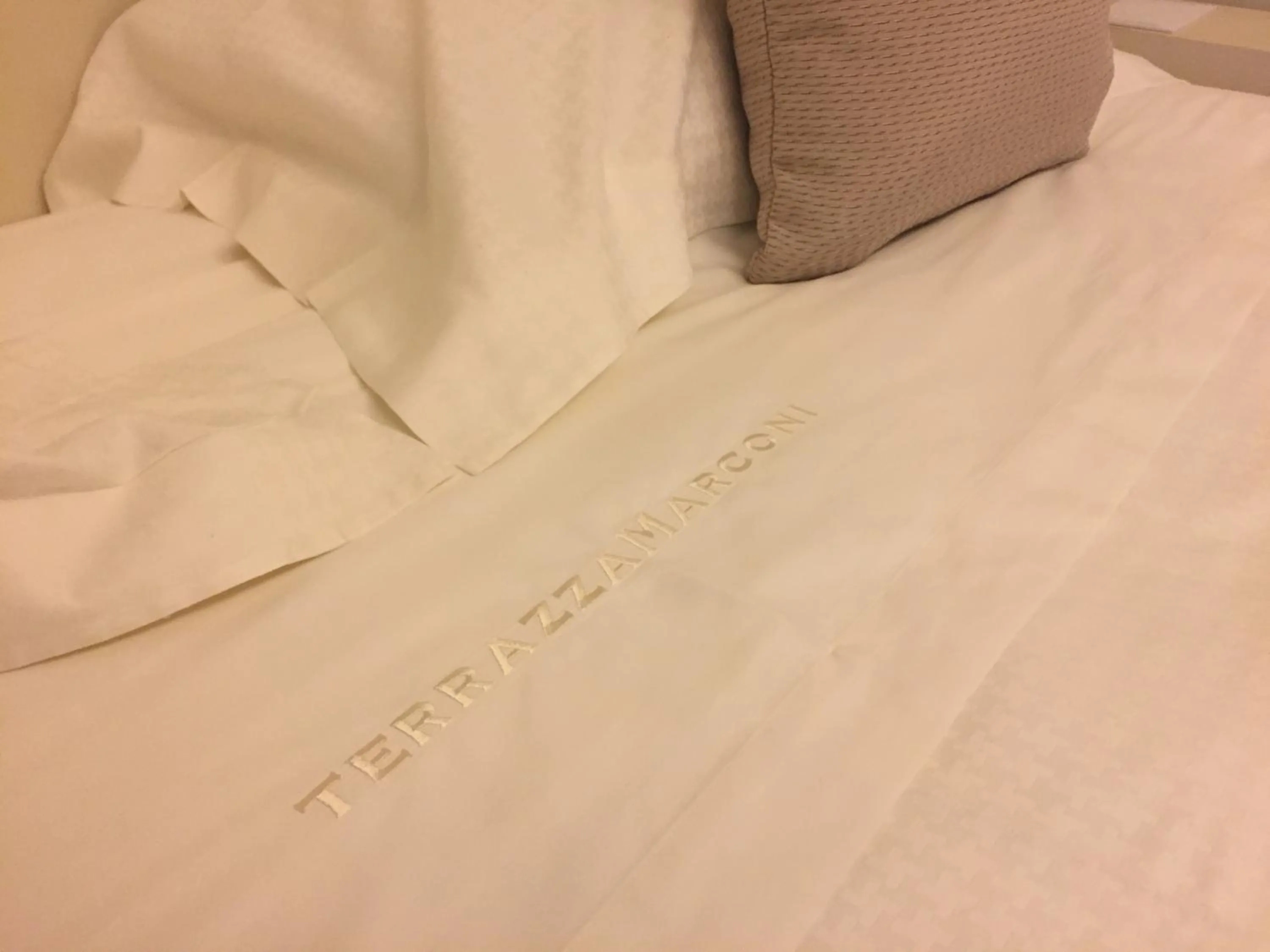 Decorative detail, Bed in Terrazza Marconi Hotel&Spamarine