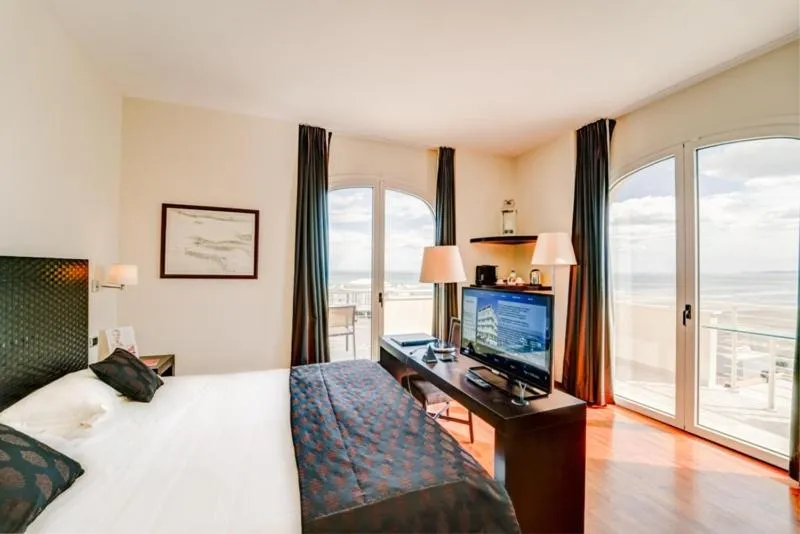 Bed in Terrazza Marconi Hotel&Spamarine