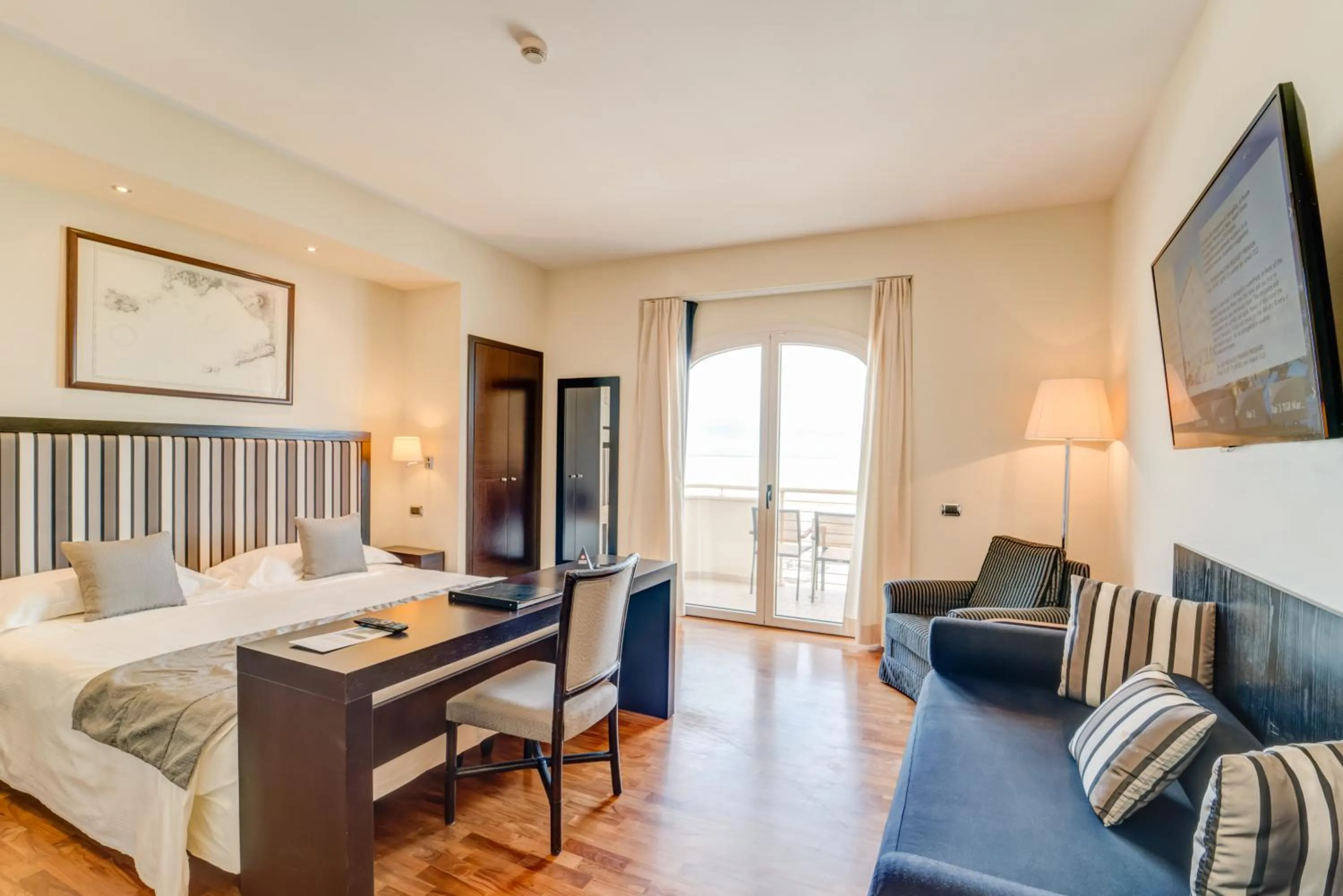 Bed in Terrazza Marconi Hotel&Spamarine