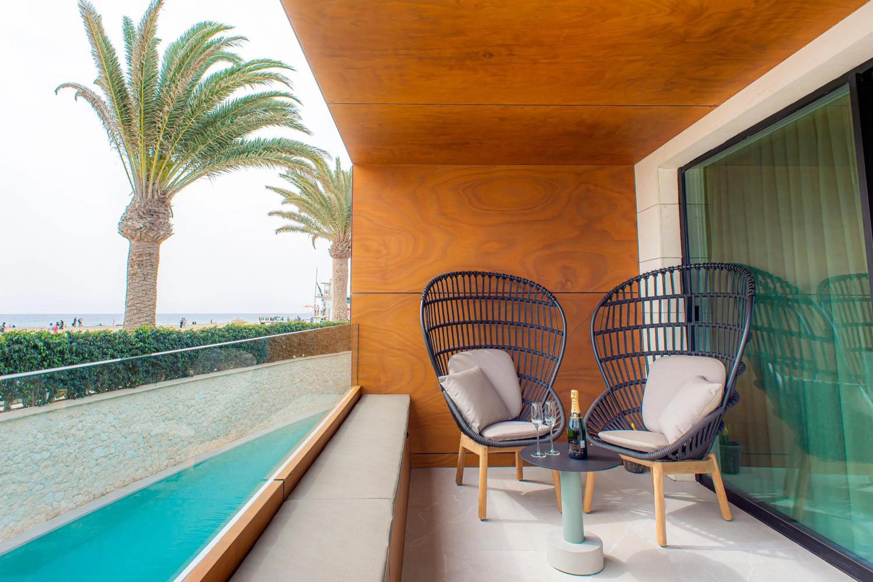 Balcony/Terrace in TenSuites - Adults Only