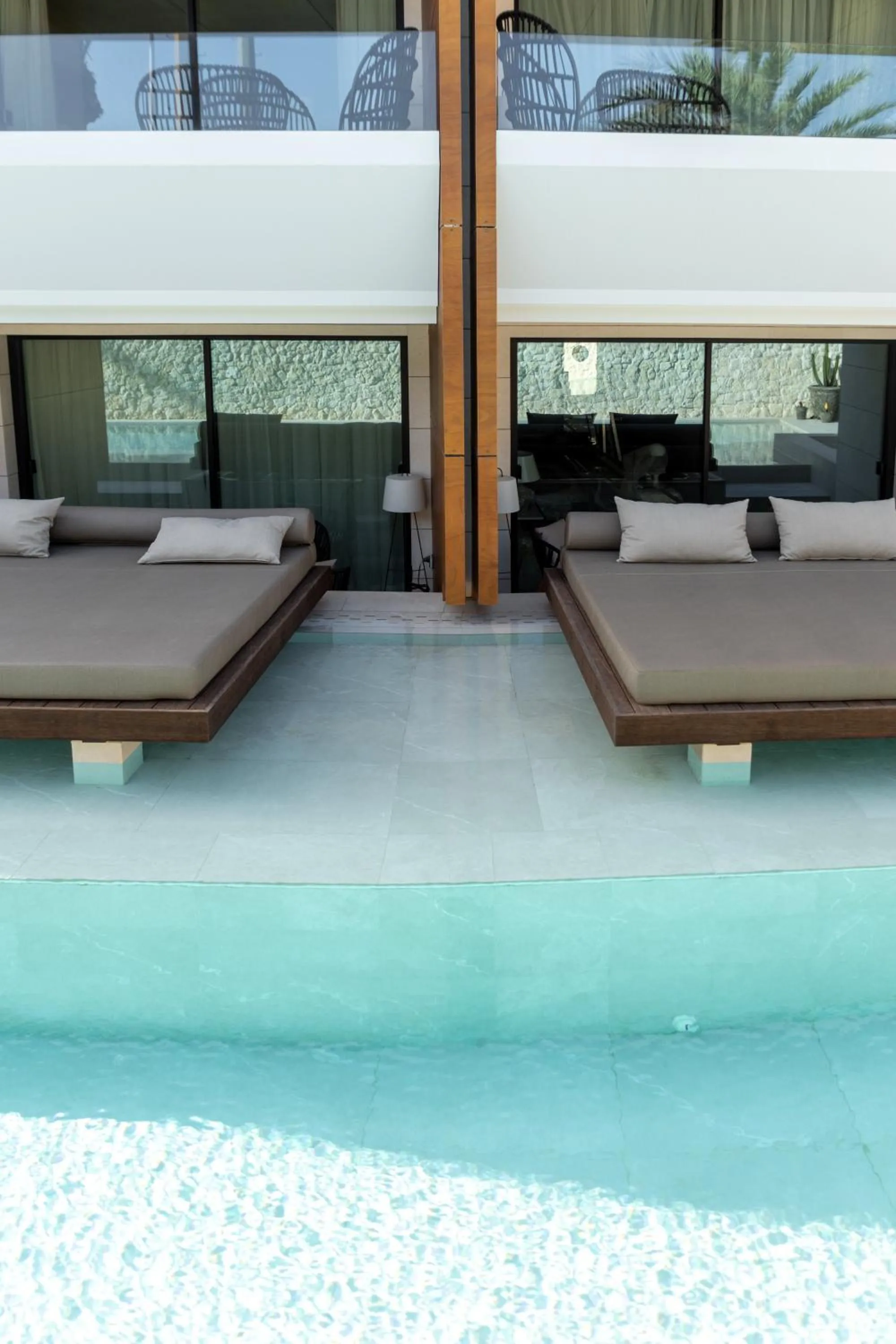 Swimming pool in TenSuites - Adults Only