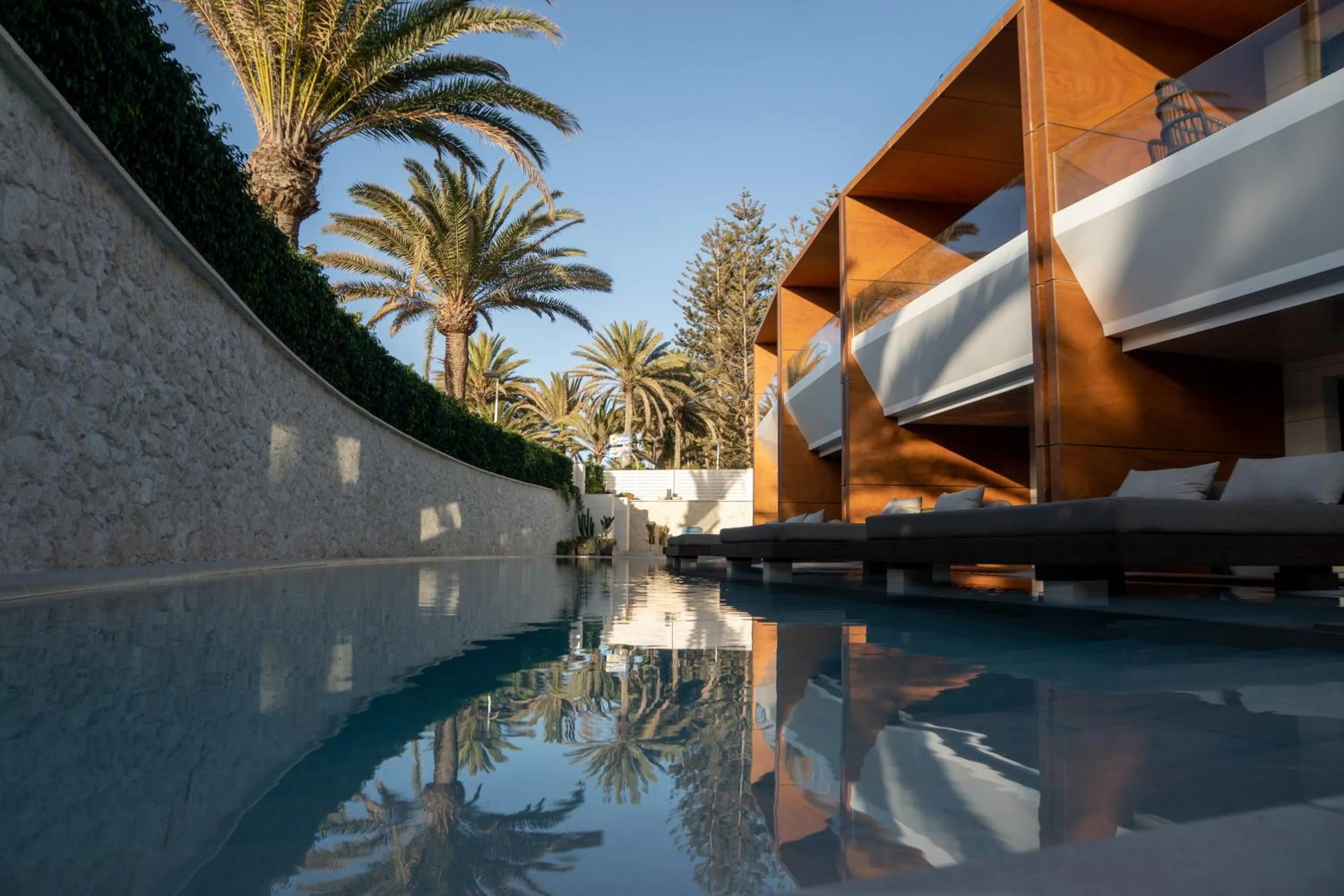 Swimming pool in TenSuites - Adults Only