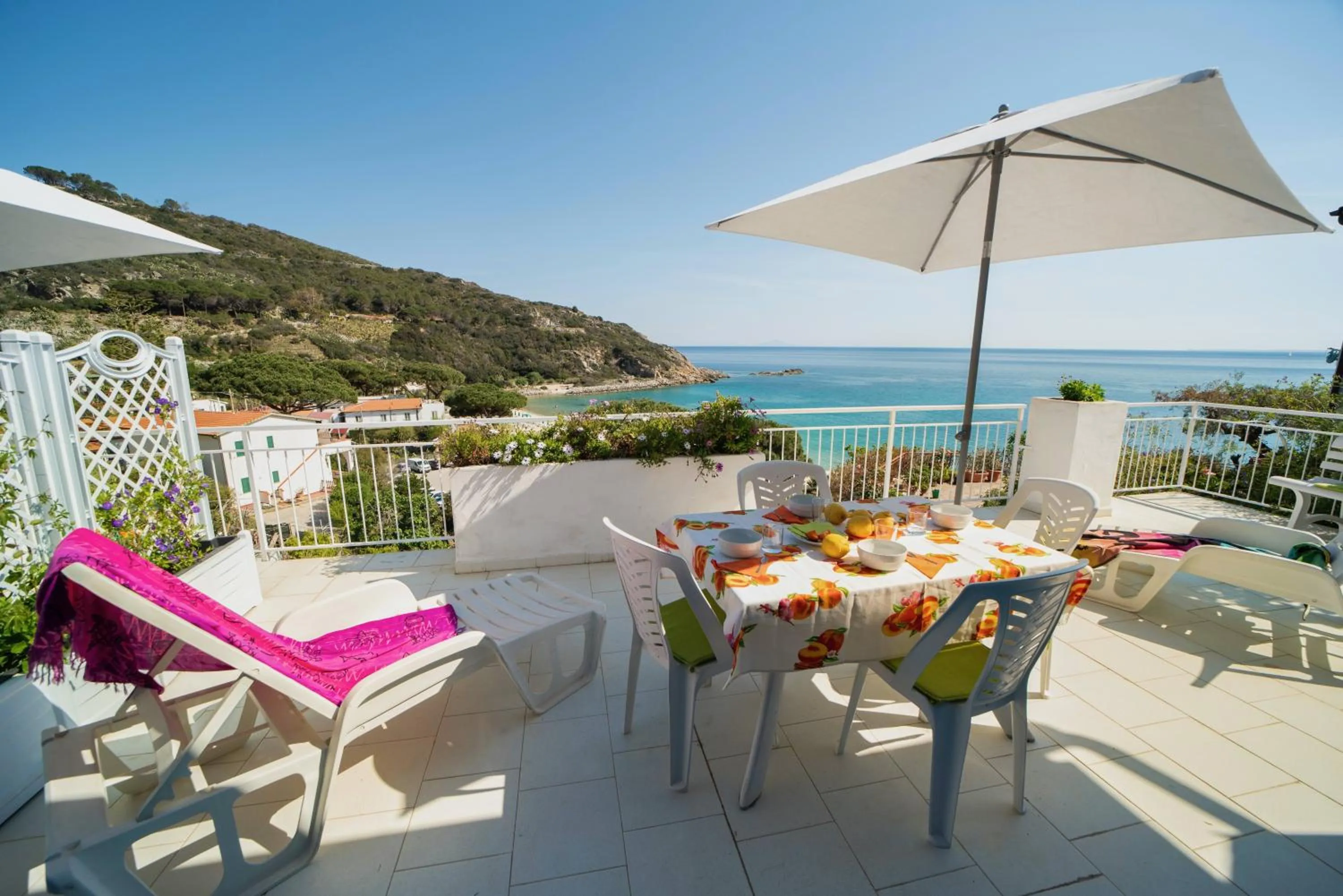 Balcony/Terrace in Le sirene
