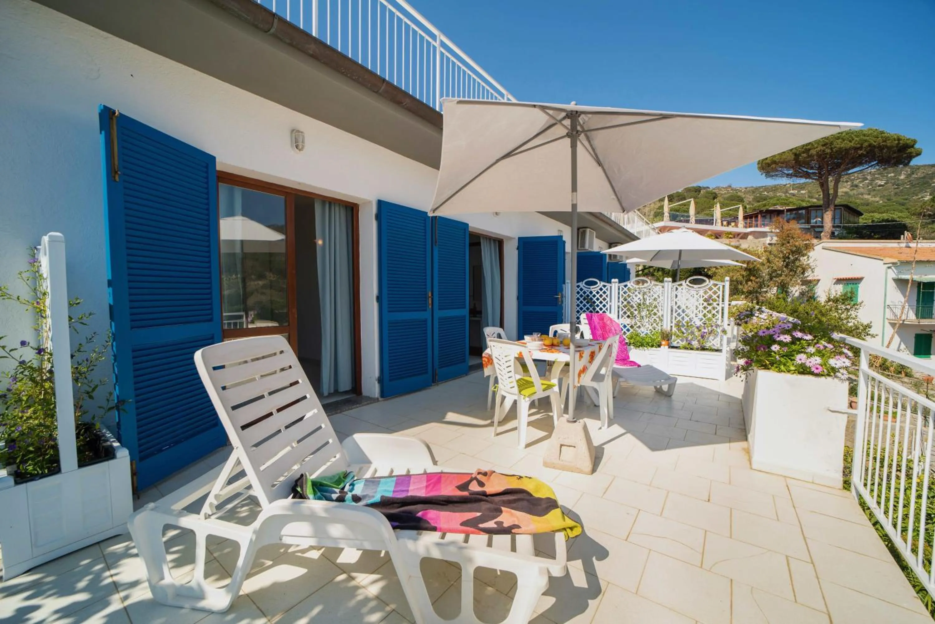 Balcony/Terrace in Le sirene
