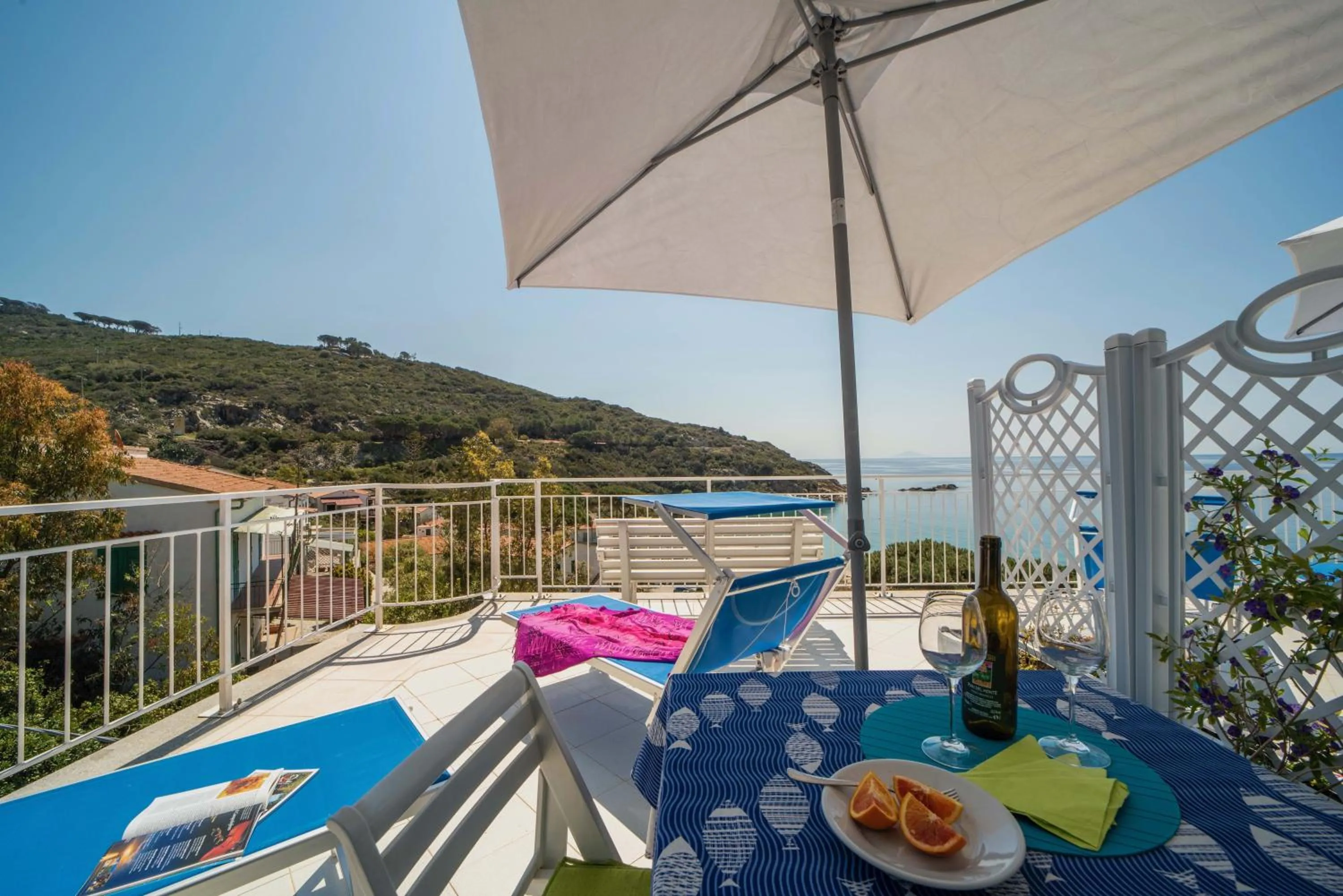 Balcony/Terrace in Le sirene