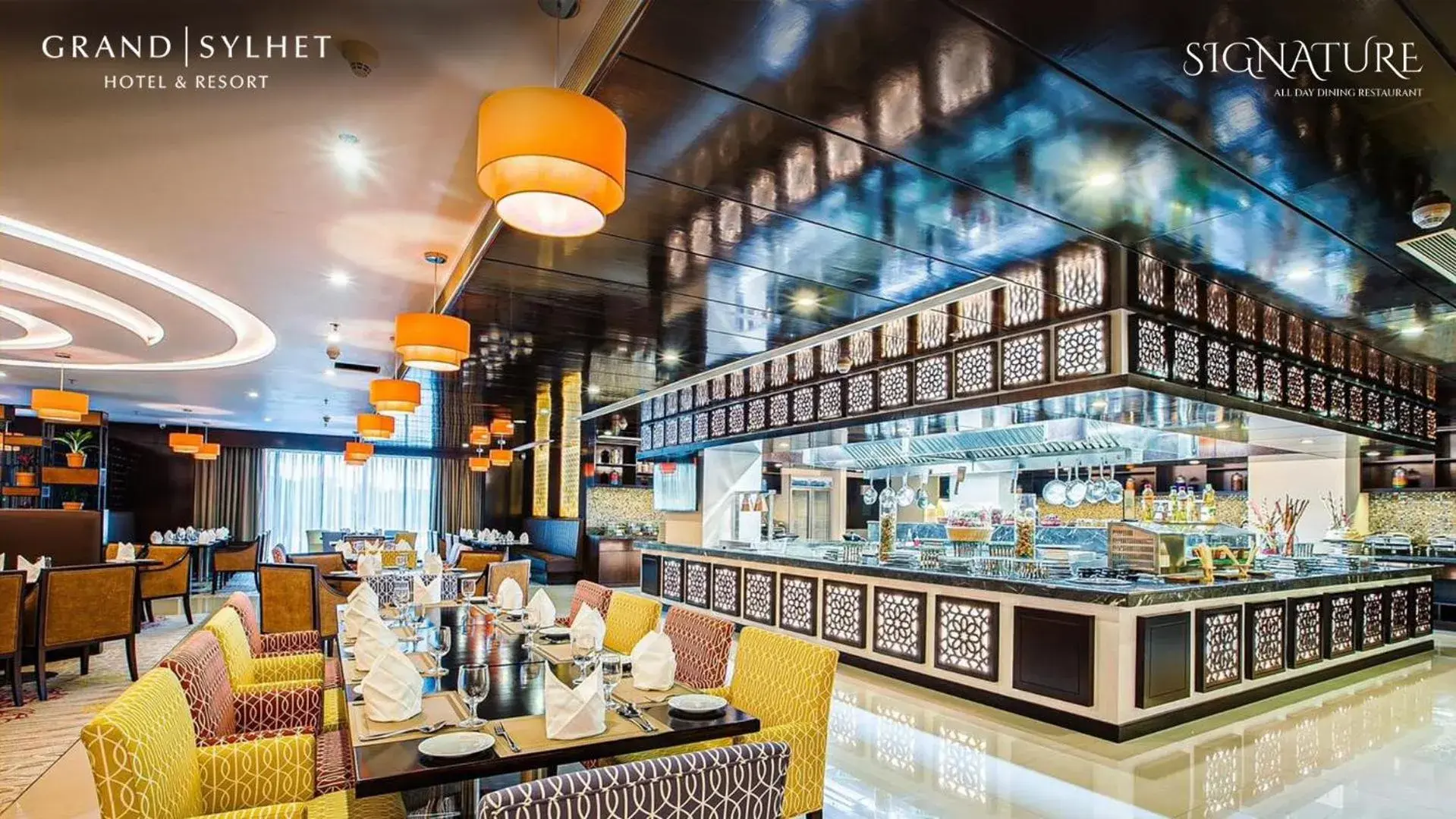 Restaurant/places to eat in Grand Sylhet Hotel & Resort Restaurant/places to eat in Grand Sylhet Hotel & Resort