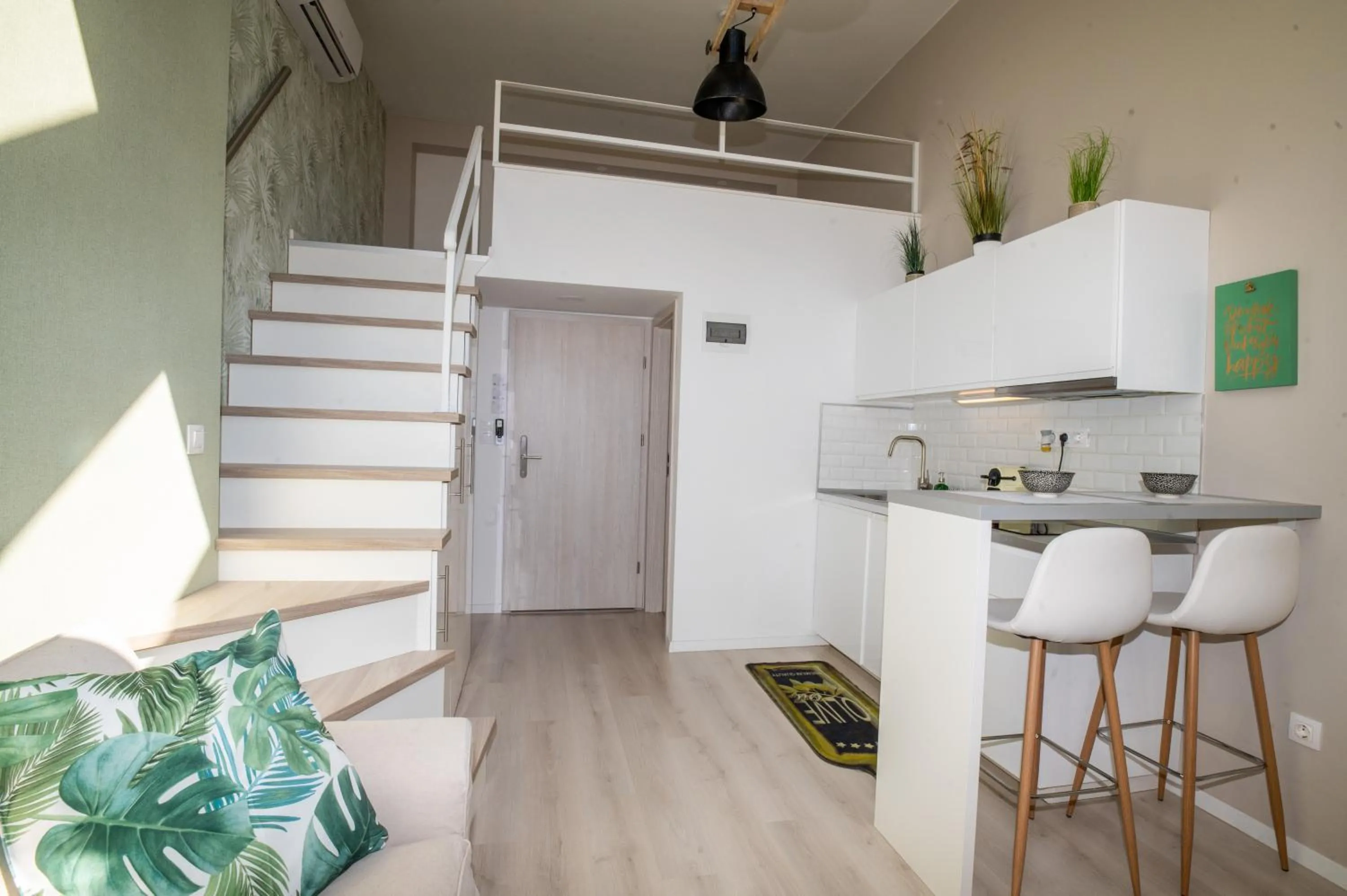 Kitchen or kitchenette in Palms Apartments Budapest