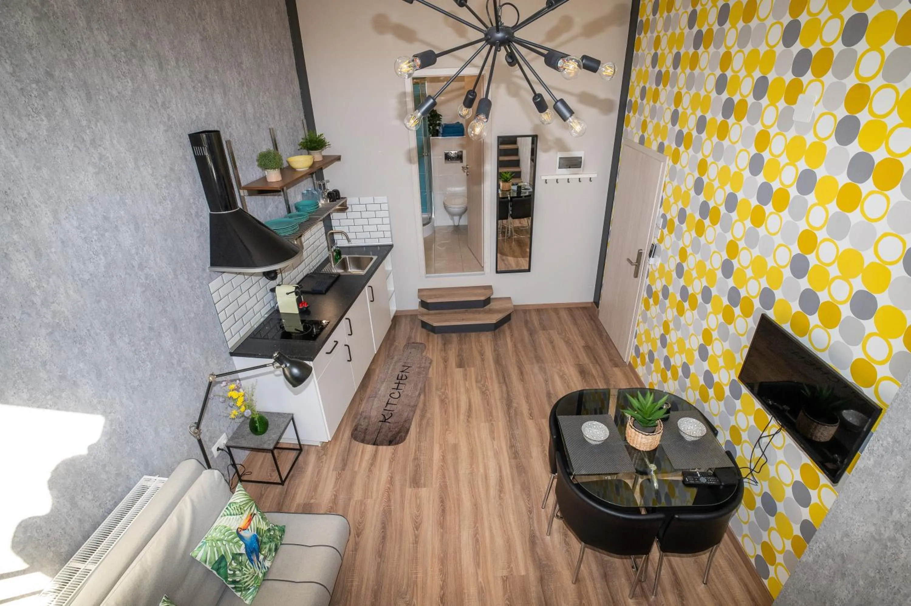 TV and multimedia in Palms Apartments Budapest