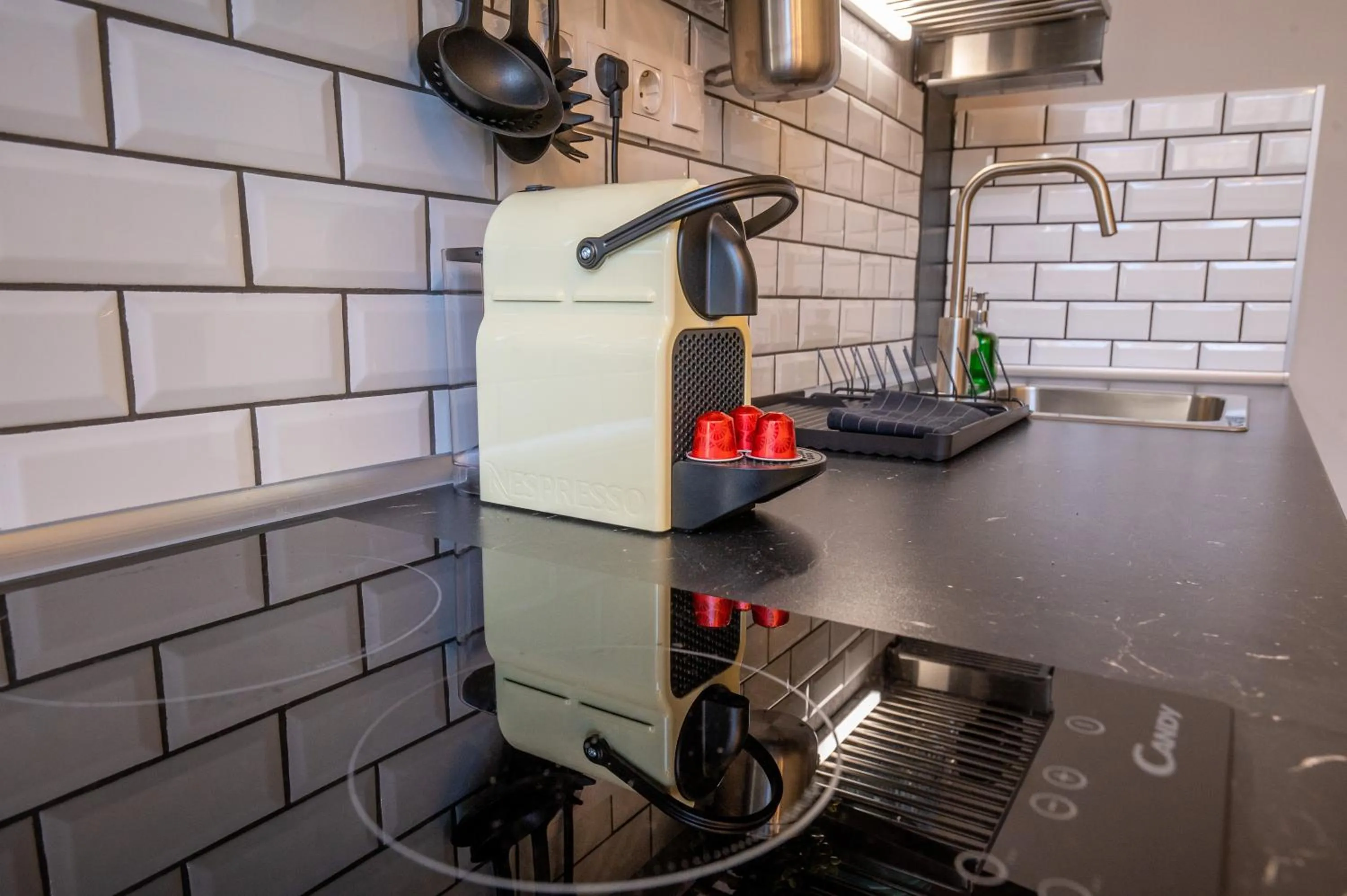 Coffee/tea facilities in Palms Apartments Budapest
