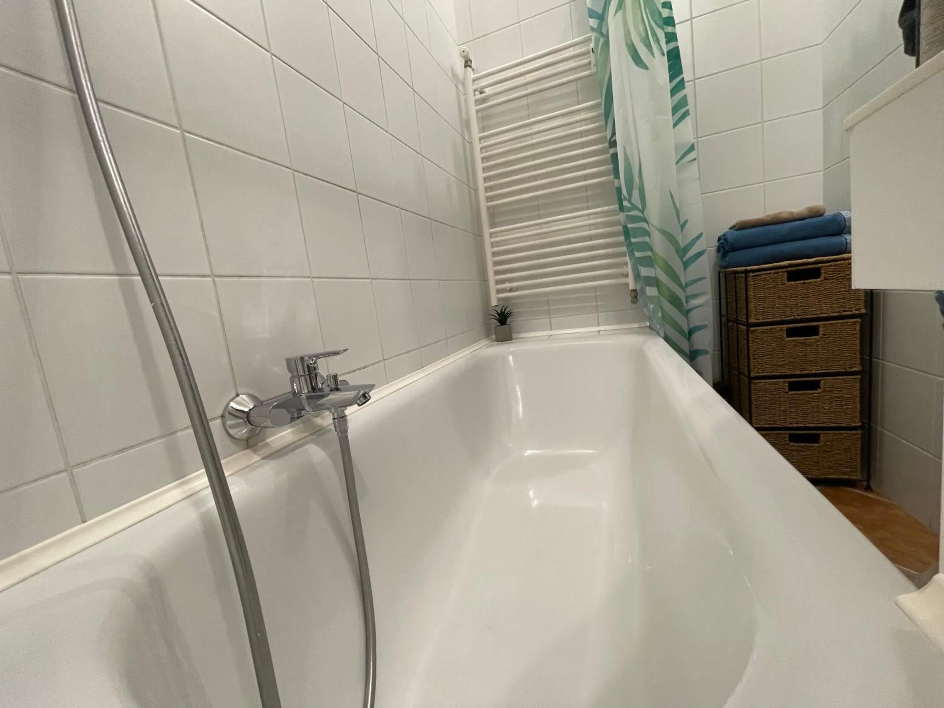 Bathroom in Palms Apartments Budapest