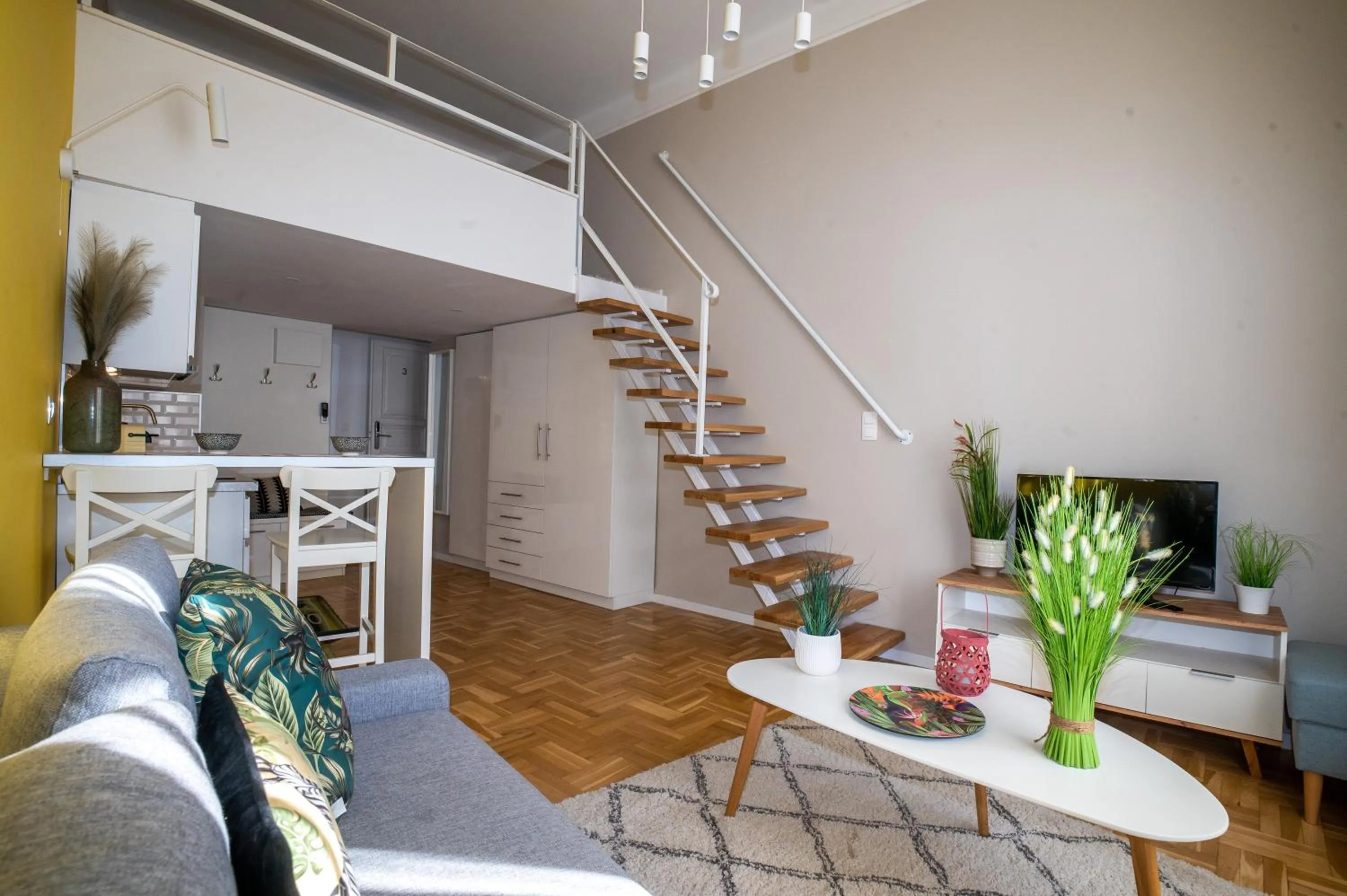 TV and multimedia in Palms Apartments Budapest