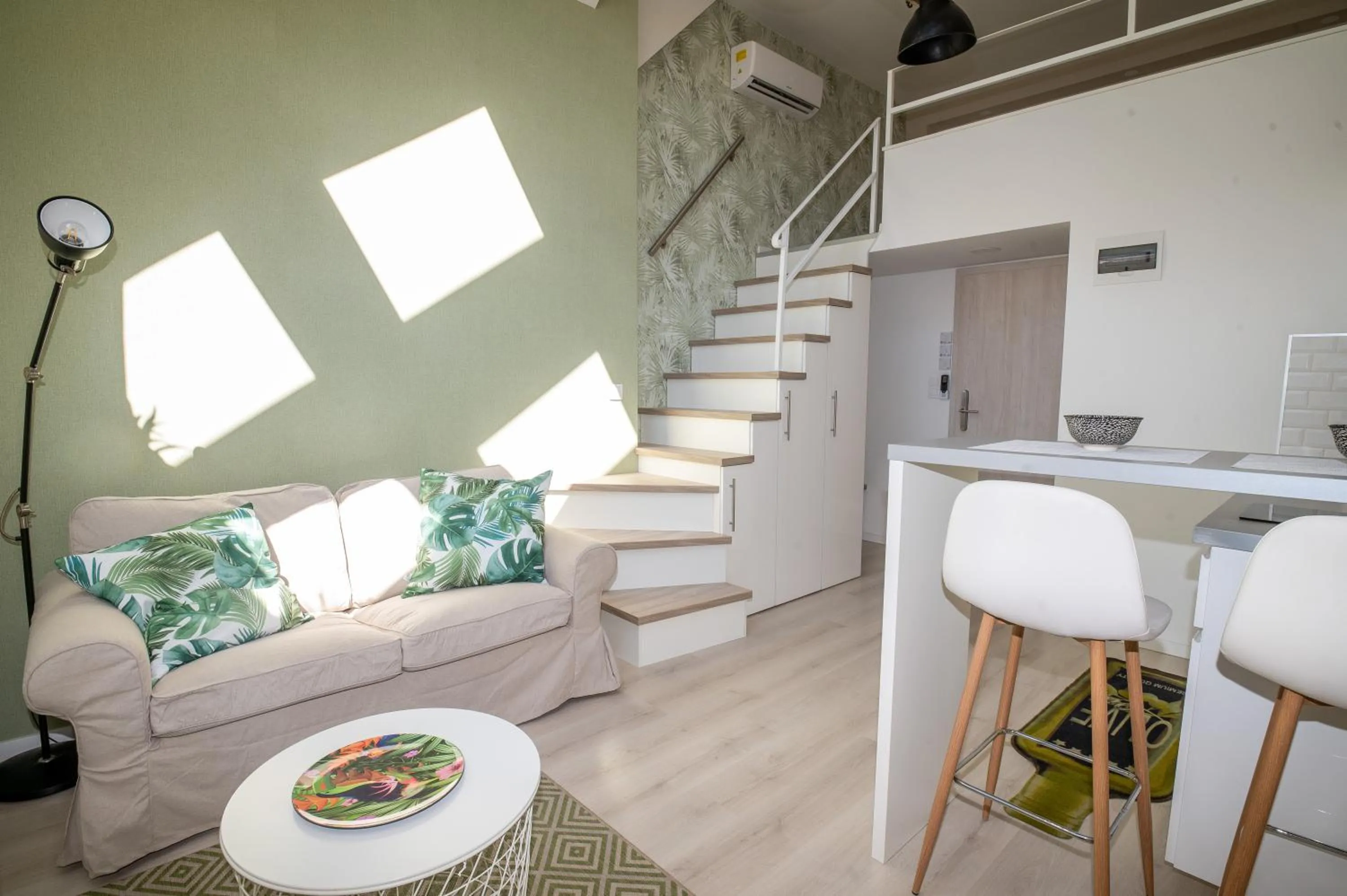 Living room in Palms Apartments Budapest