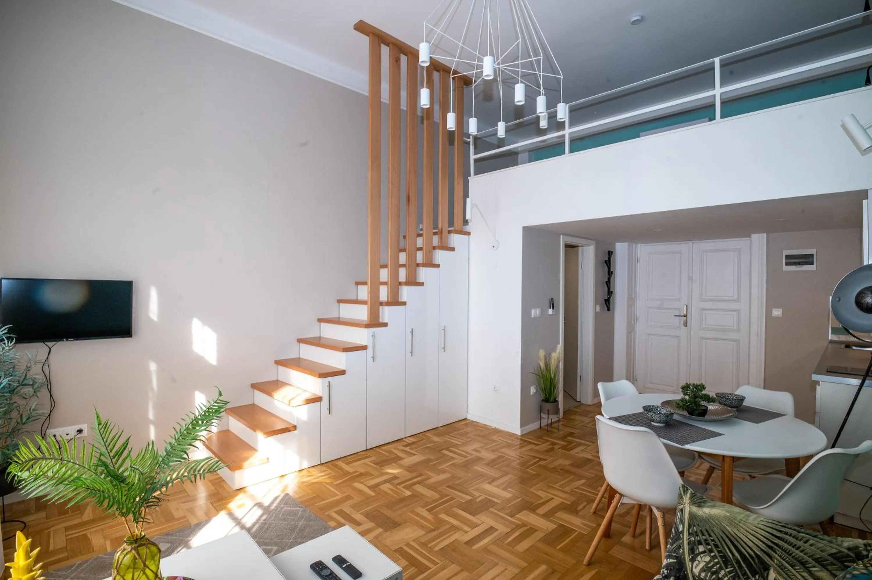 TV and multimedia in Palms Apartments Budapest