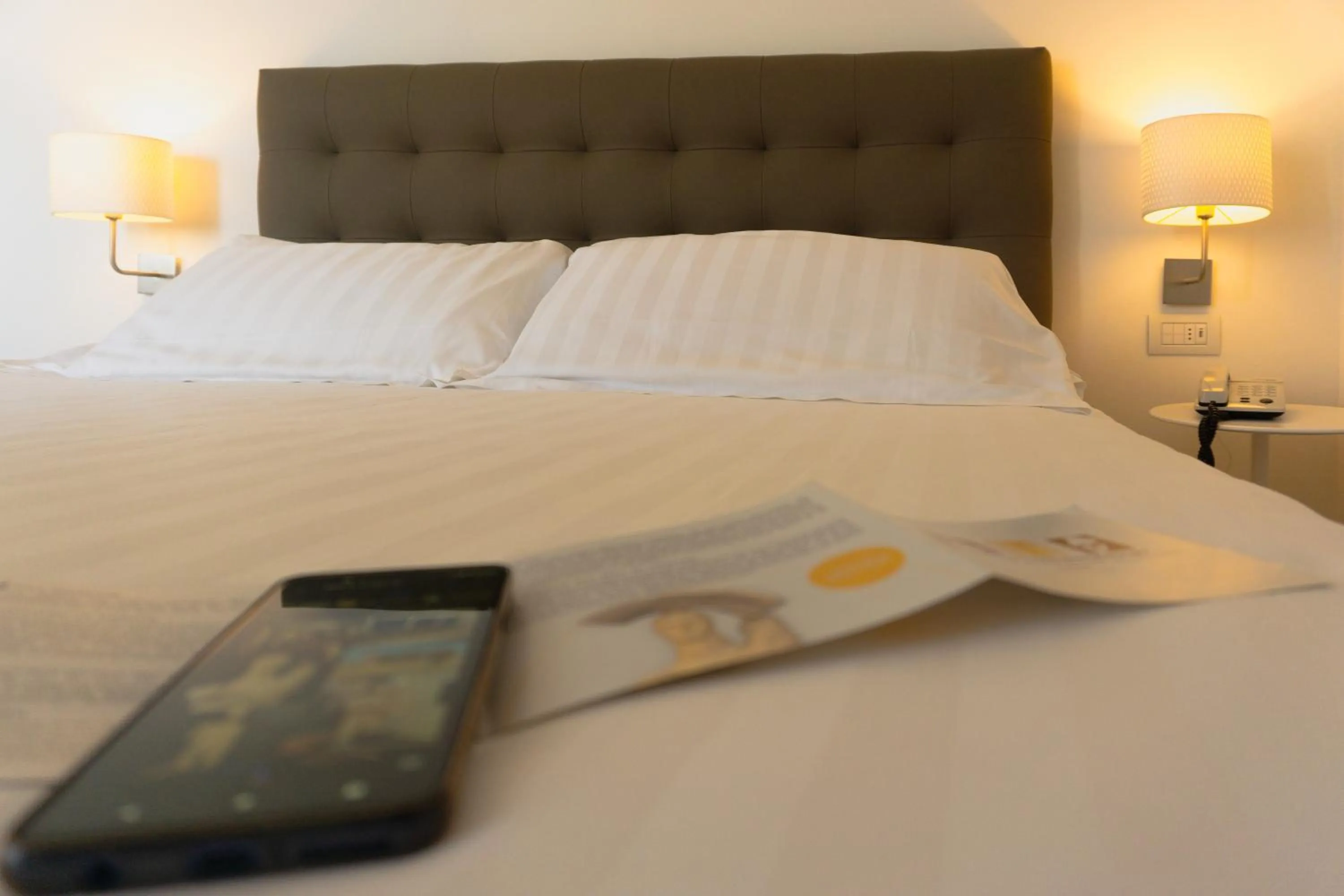 Bed in Mistral2 Hotel