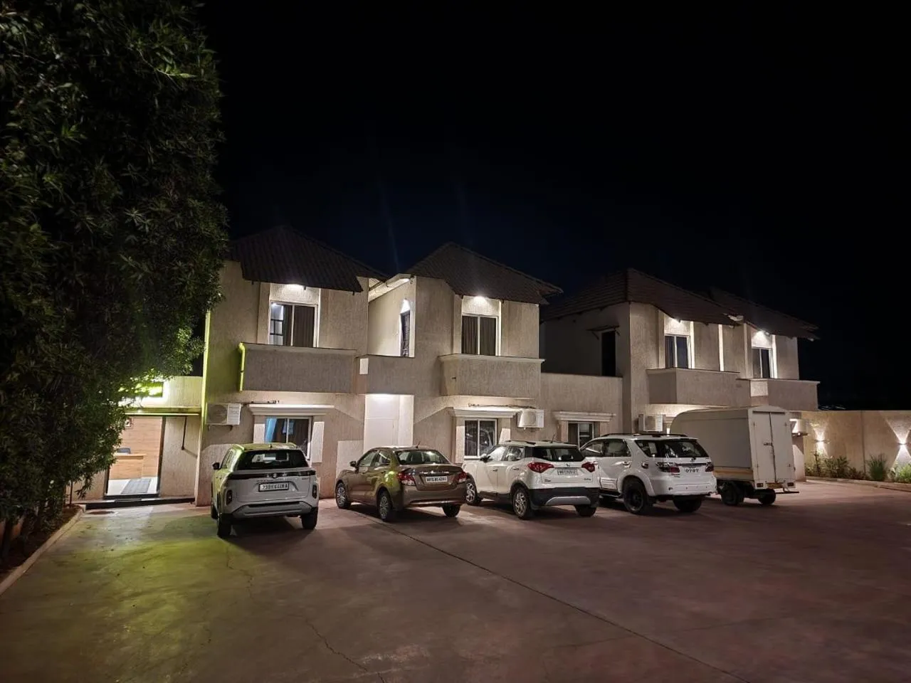 Parking in Hotel Grand Indu, 3 Star Kolhapur