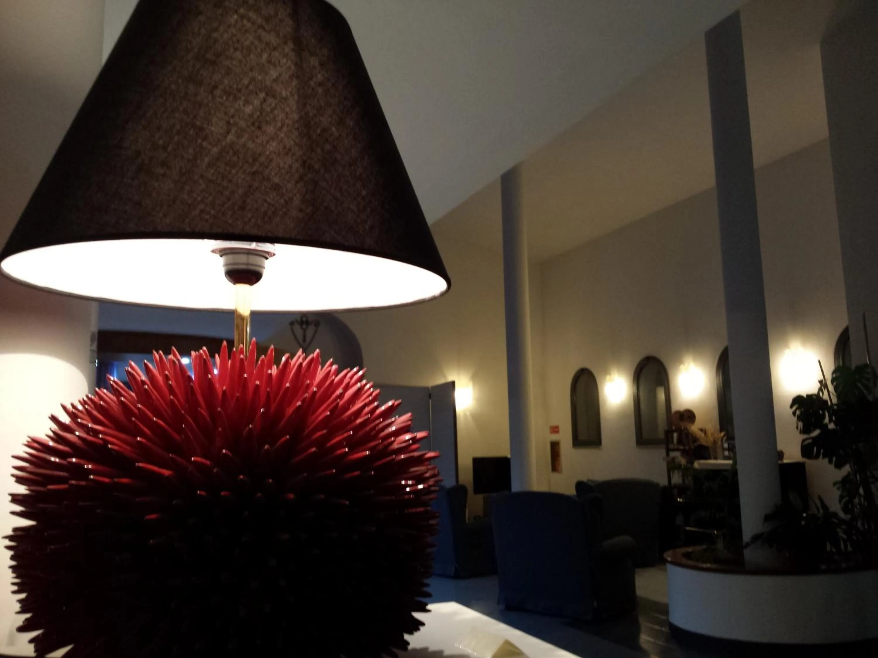 Lobby or reception in Pausania Inn