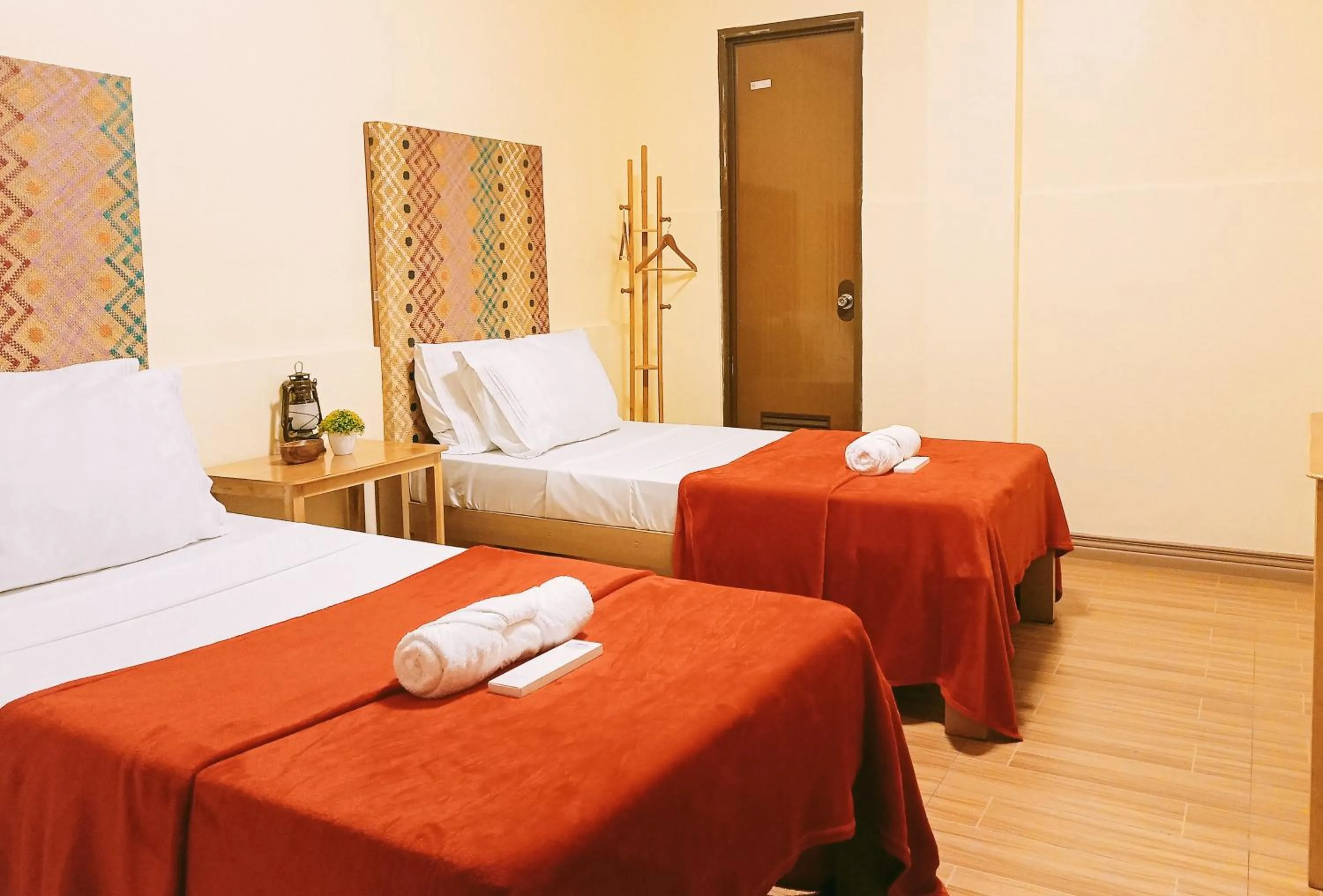 Photo of the whole room, Bed in Maribel’s Pension Sindangan