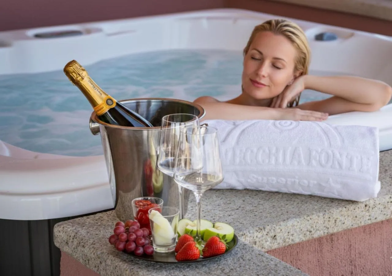 Balcony/Terrace in La Vecchia Fonte Boutique Hotel