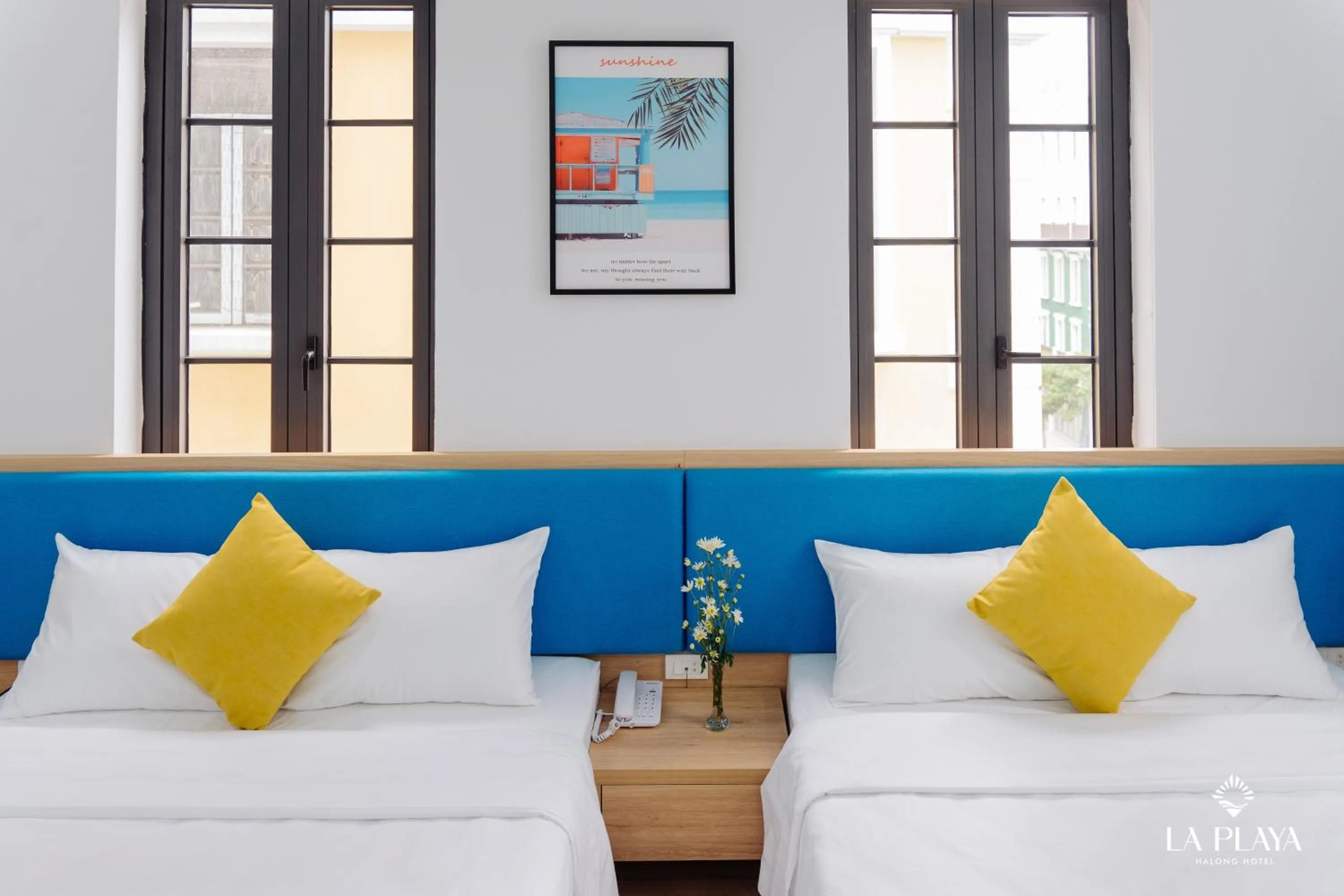 Bed in La Playa Ha Long Hotel