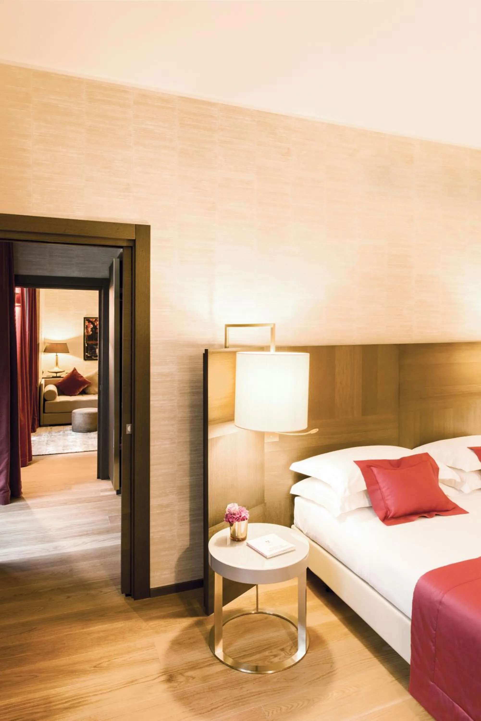 Photo of the whole room, Bed in Rosa Grand Milano - Starhotels Collezione