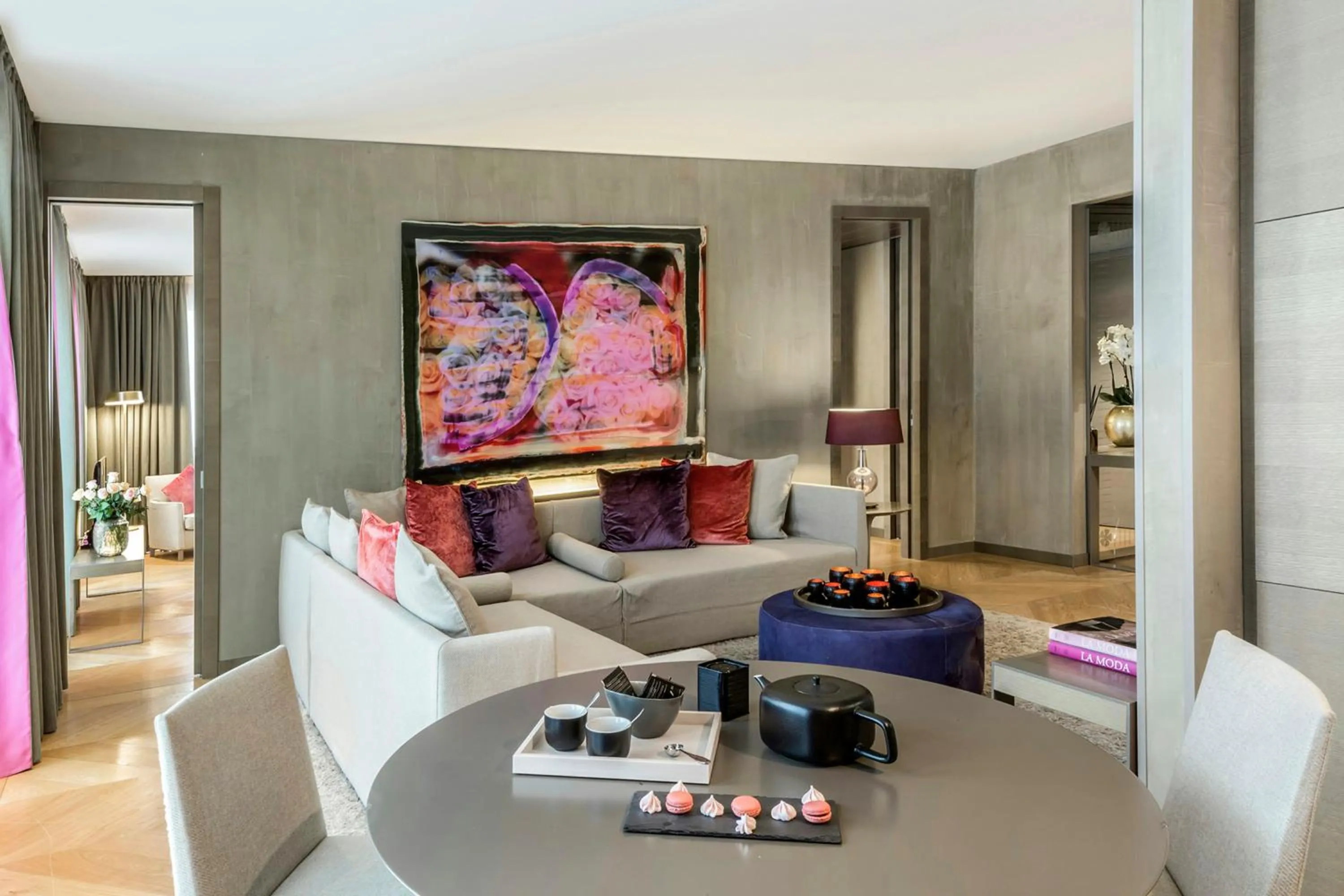 Photo of the whole room in Rosa Grand Milano - Starhotels Collezione