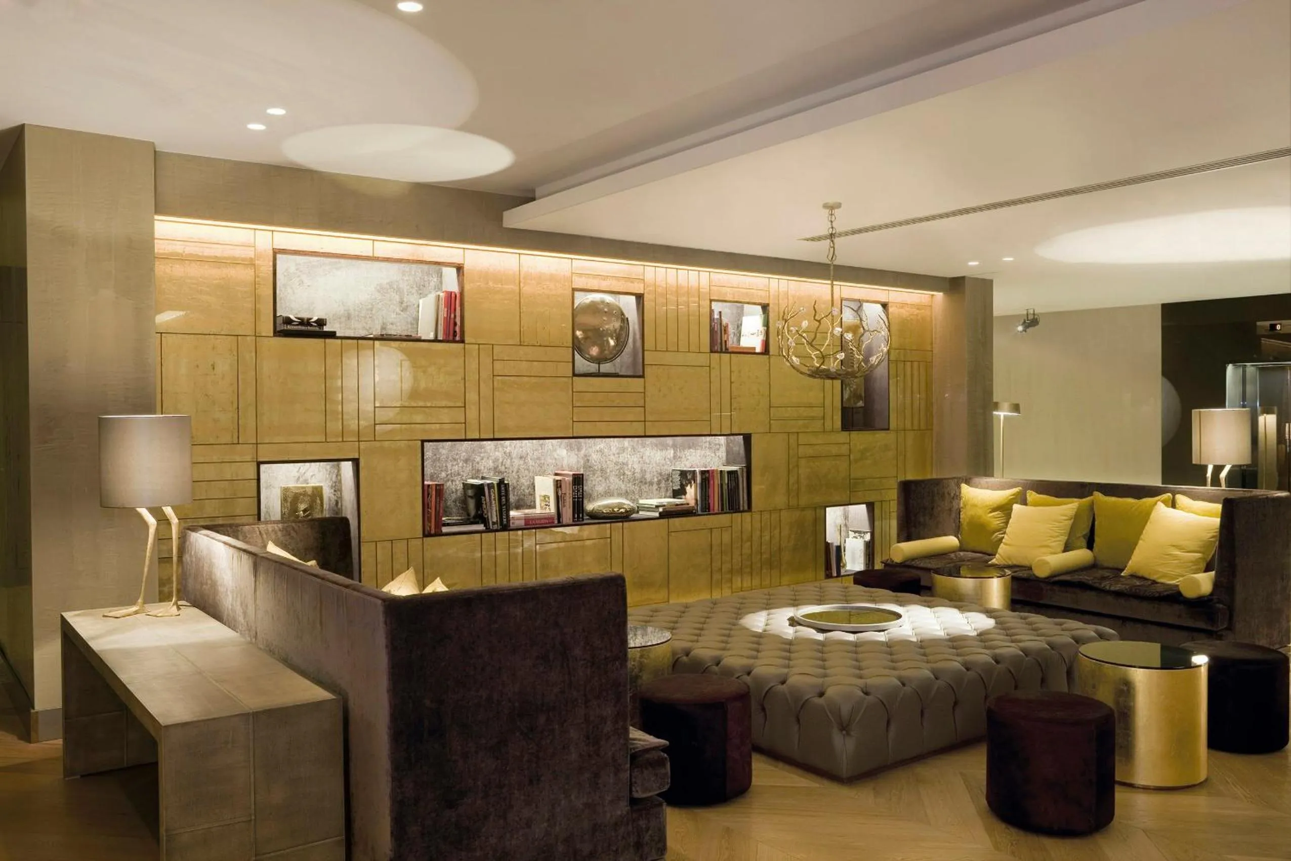 Library in Rosa Grand Milano - Starhotels Collezione