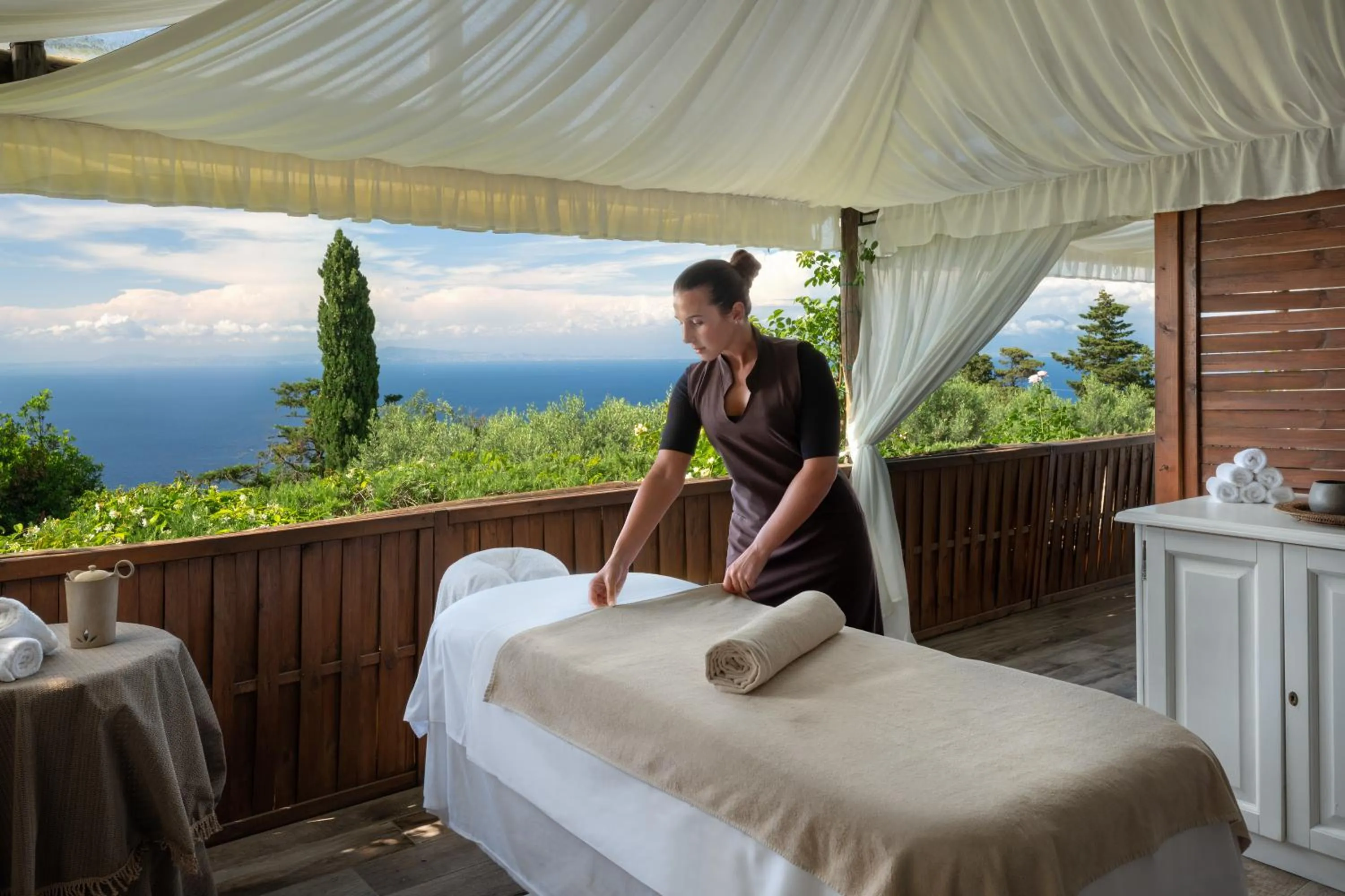 Garden in Hotel Caesar Augustus