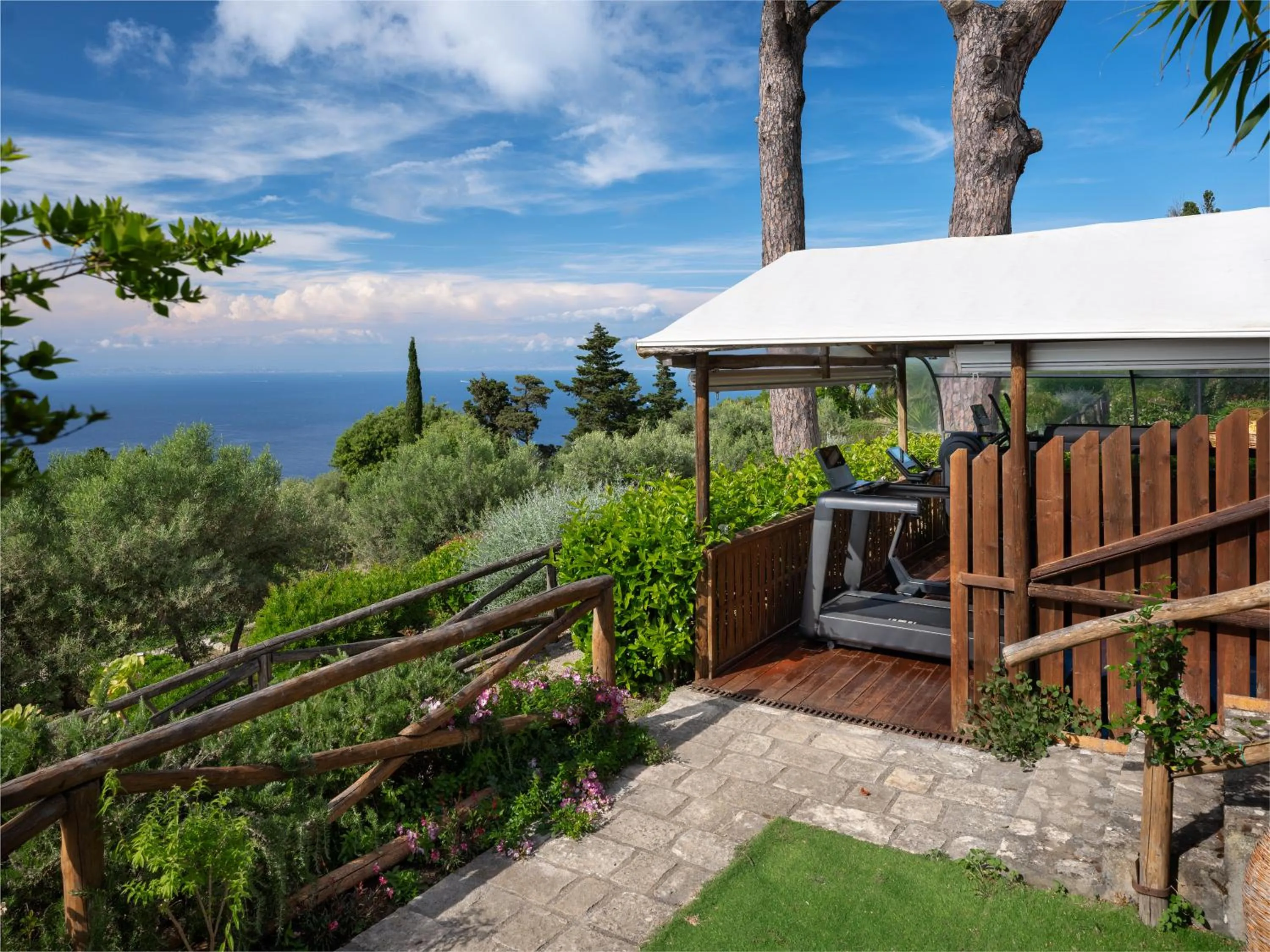 Garden in Hotel Caesar Augustus