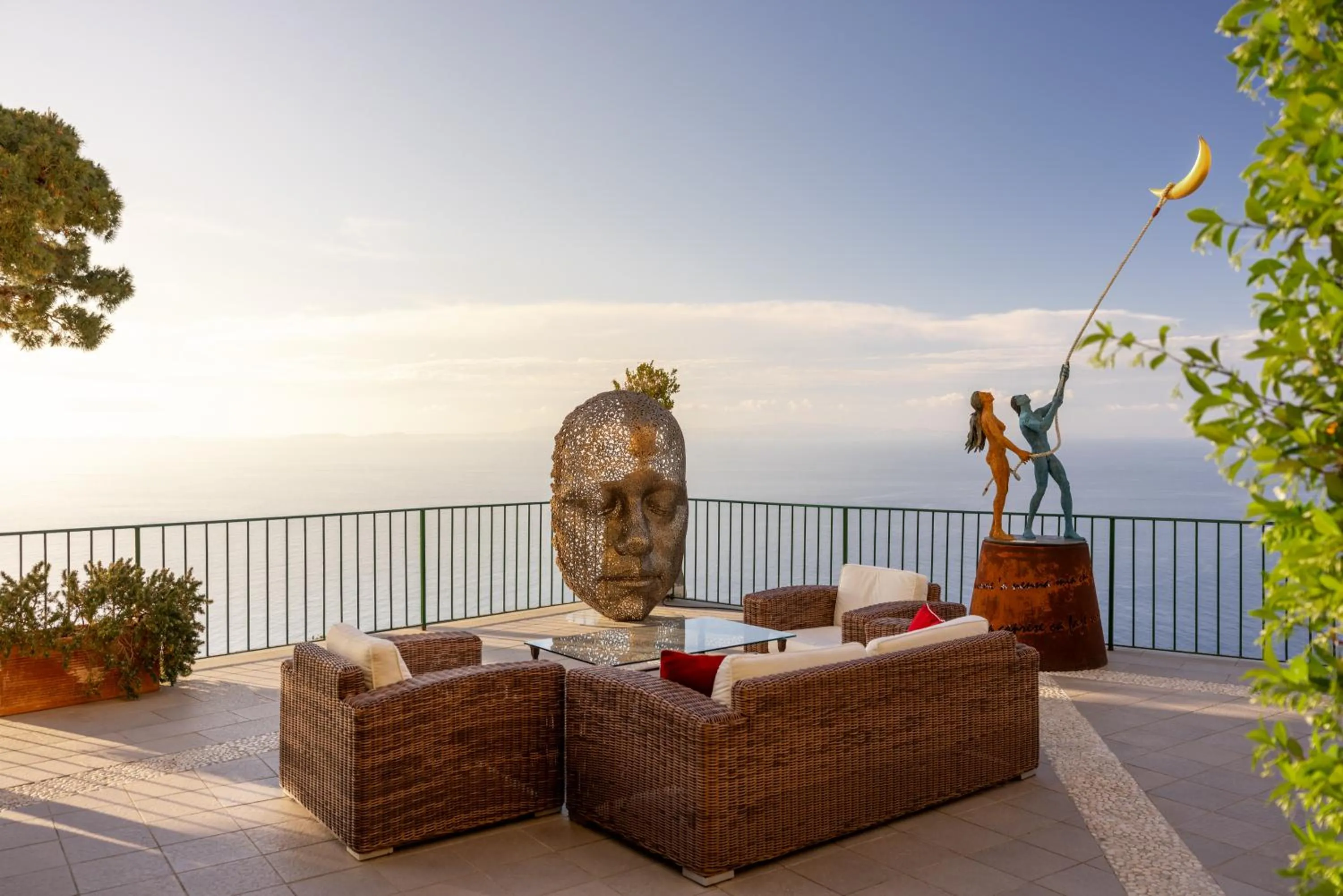 Seating area in Hotel Caesar Augustus
