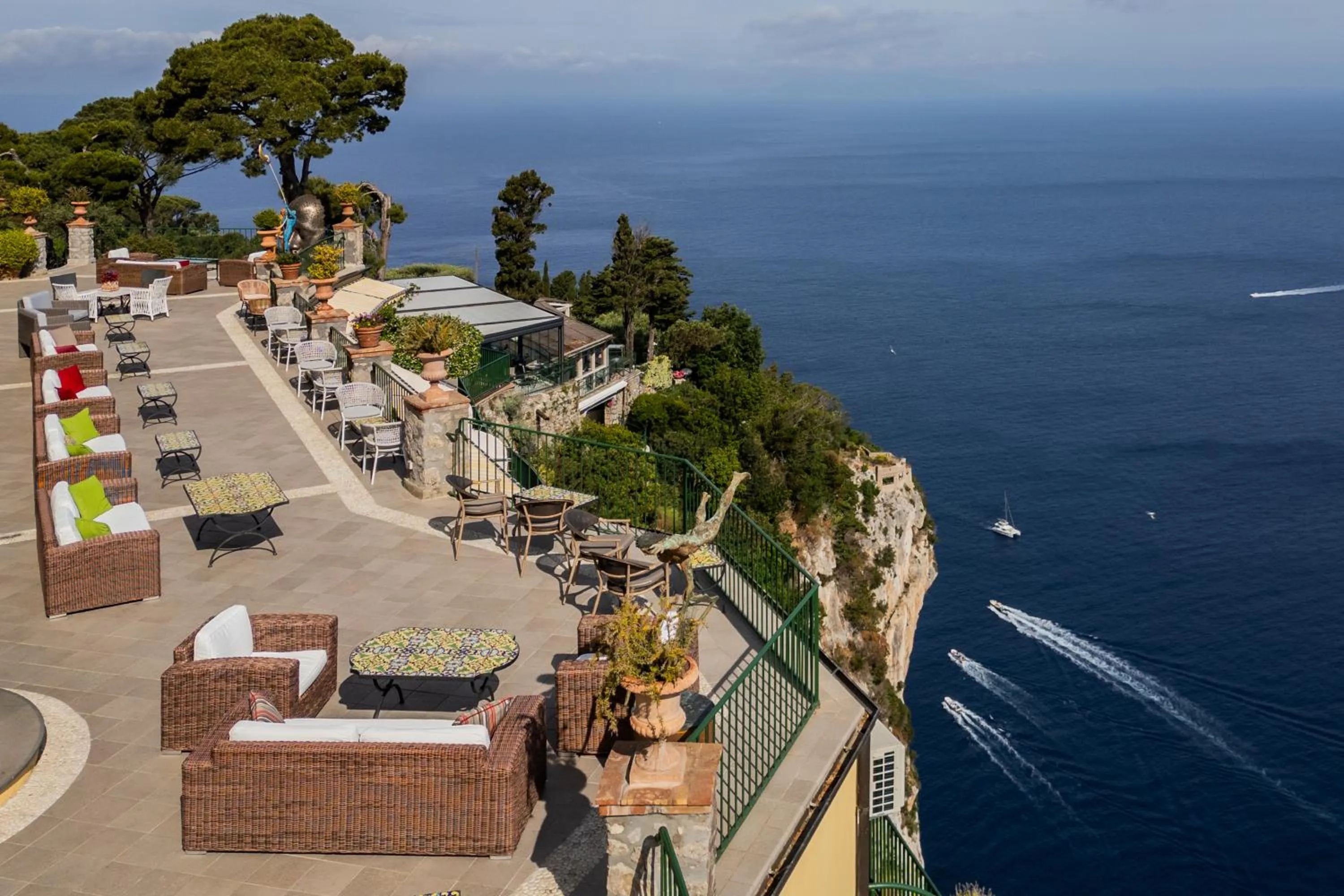 Balcony/Terrace in Hotel Caesar Augustus