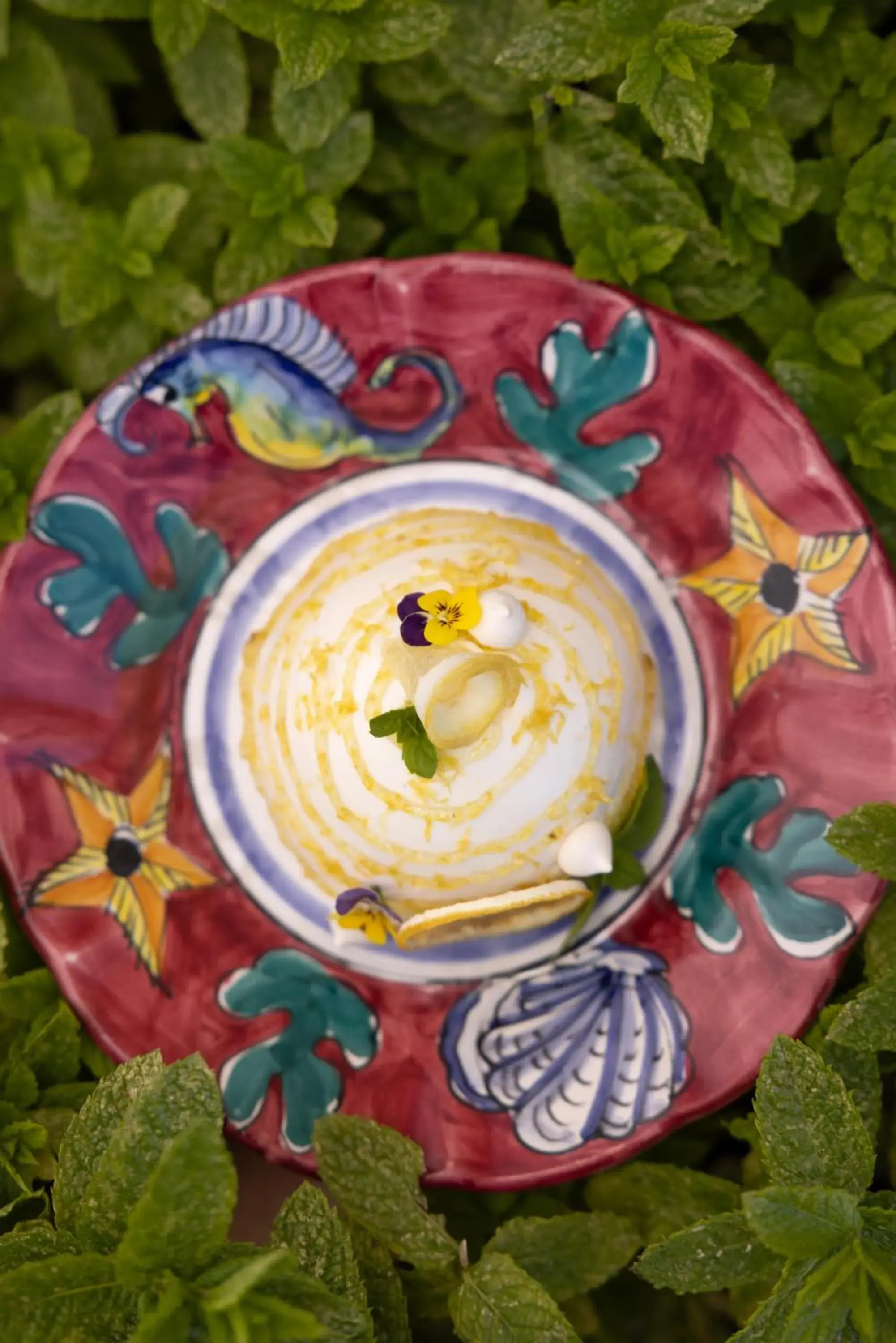 Food close-up in Hotel Caesar Augustus Food close-up in Hotel Caesar Augustus