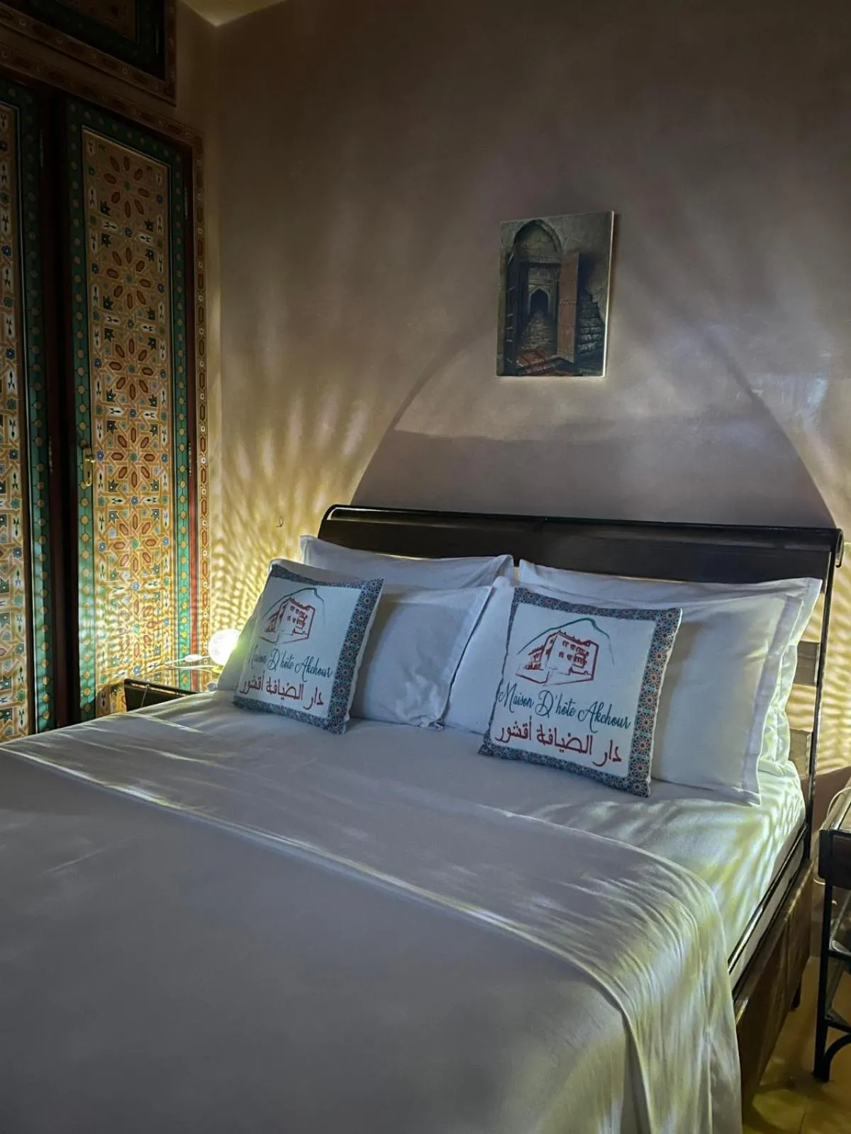Bed in Maison d'Hôtes Akchour