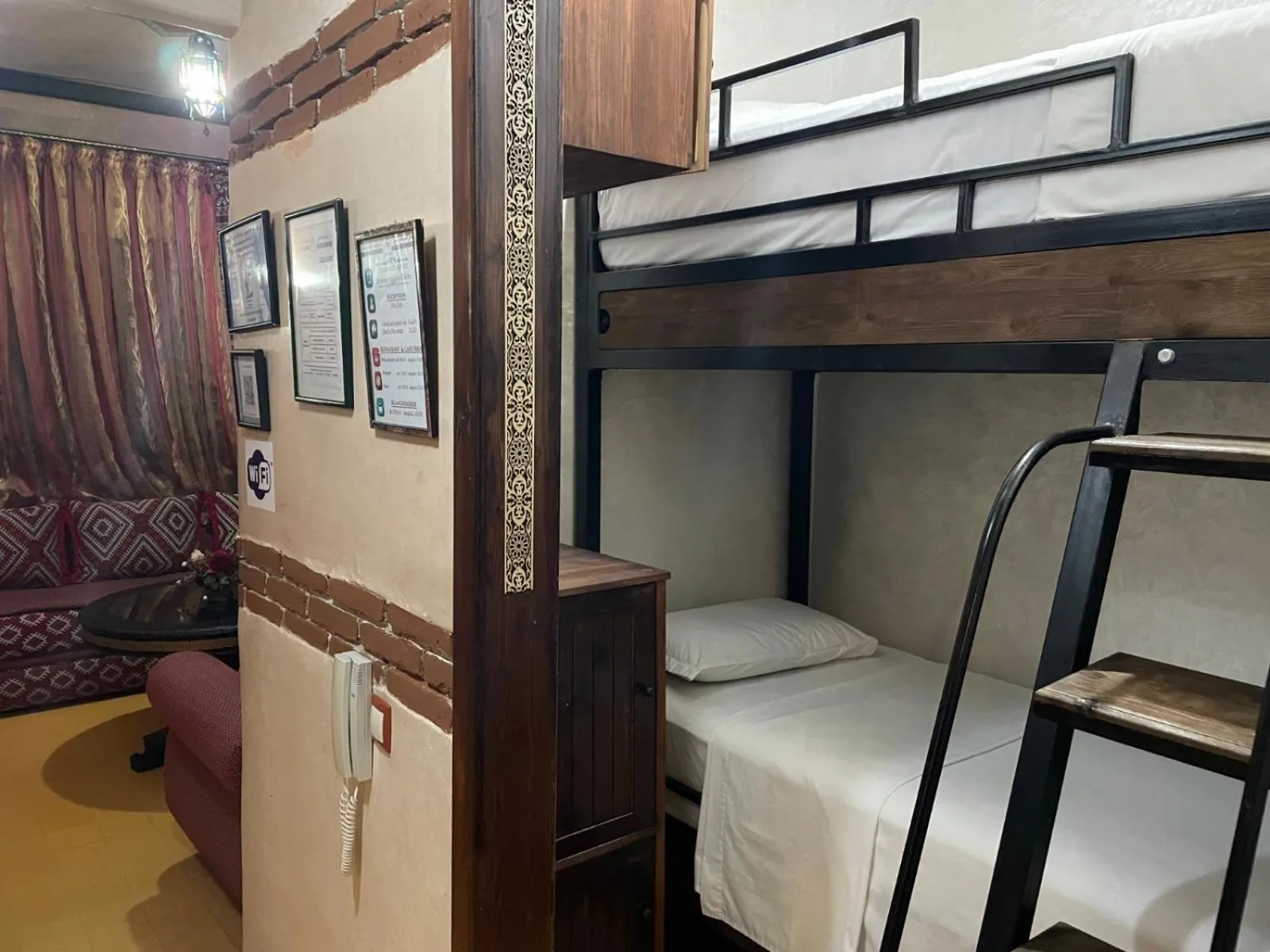 Bed in Maison d'Hôtes Akchour
