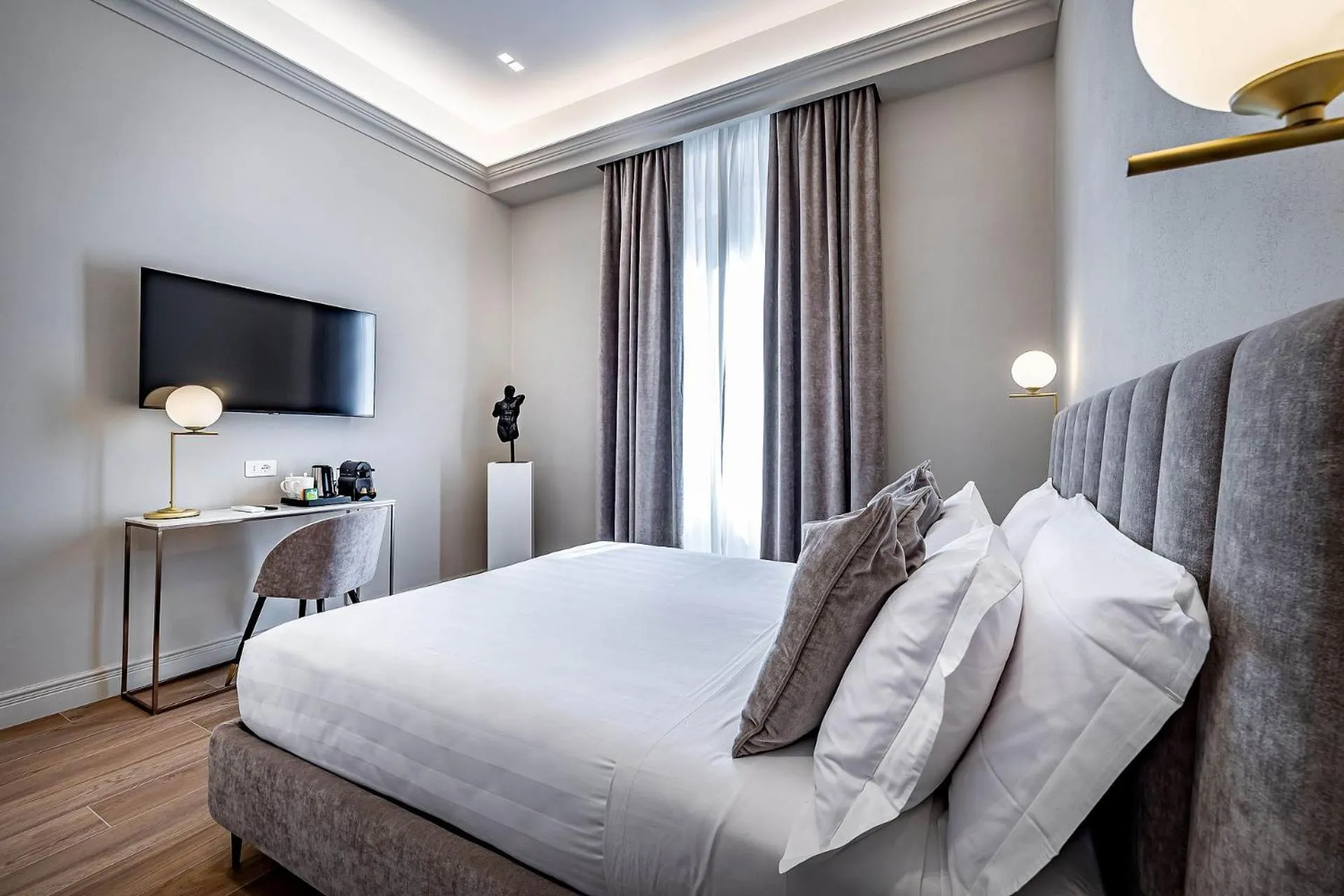 Bed in Hotel Ungherese Small Luxury Hotel